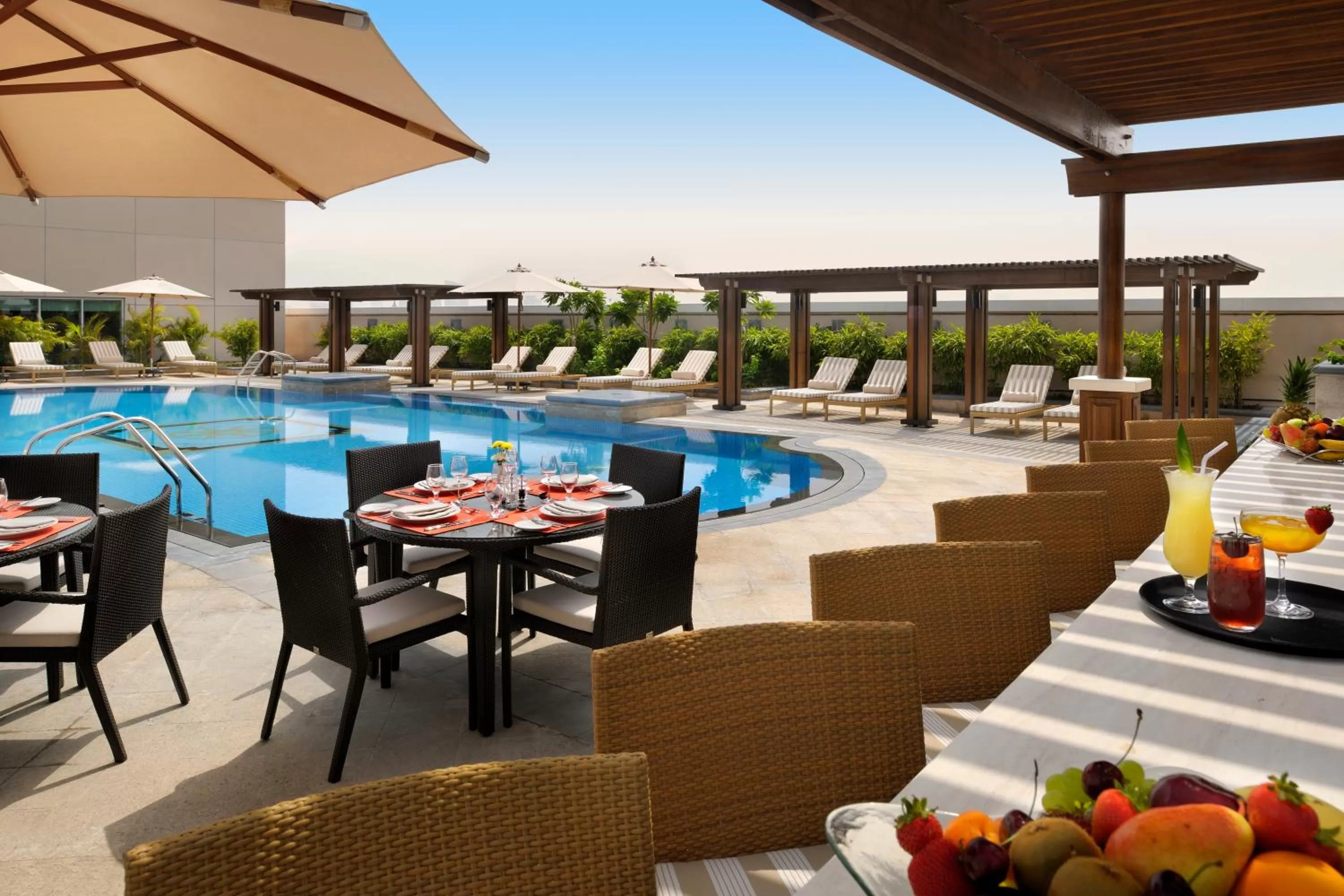 Swimming pool in Crowne Plaza - Dubai Jumeirah by IHG