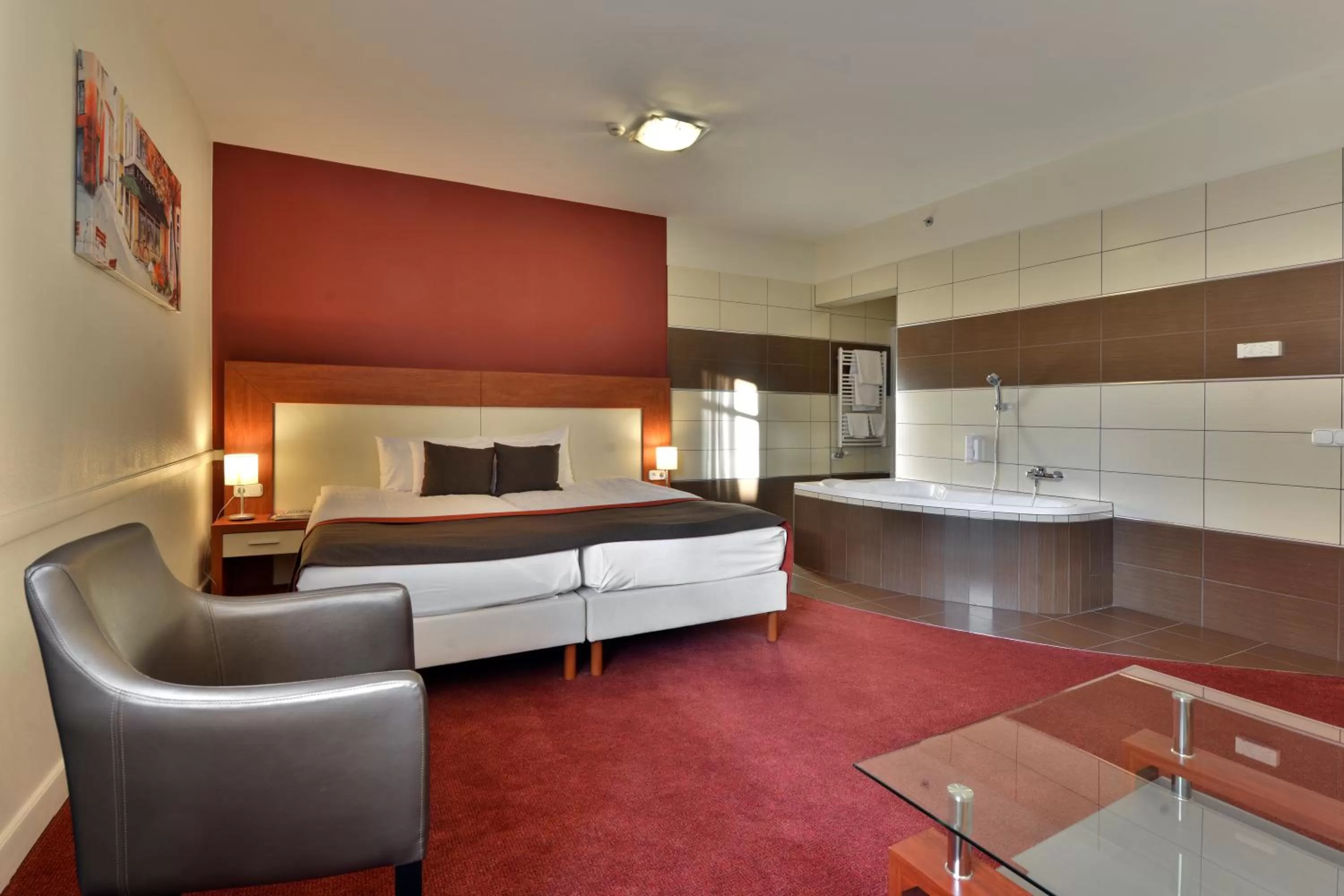 Living room in Hotel City Inn