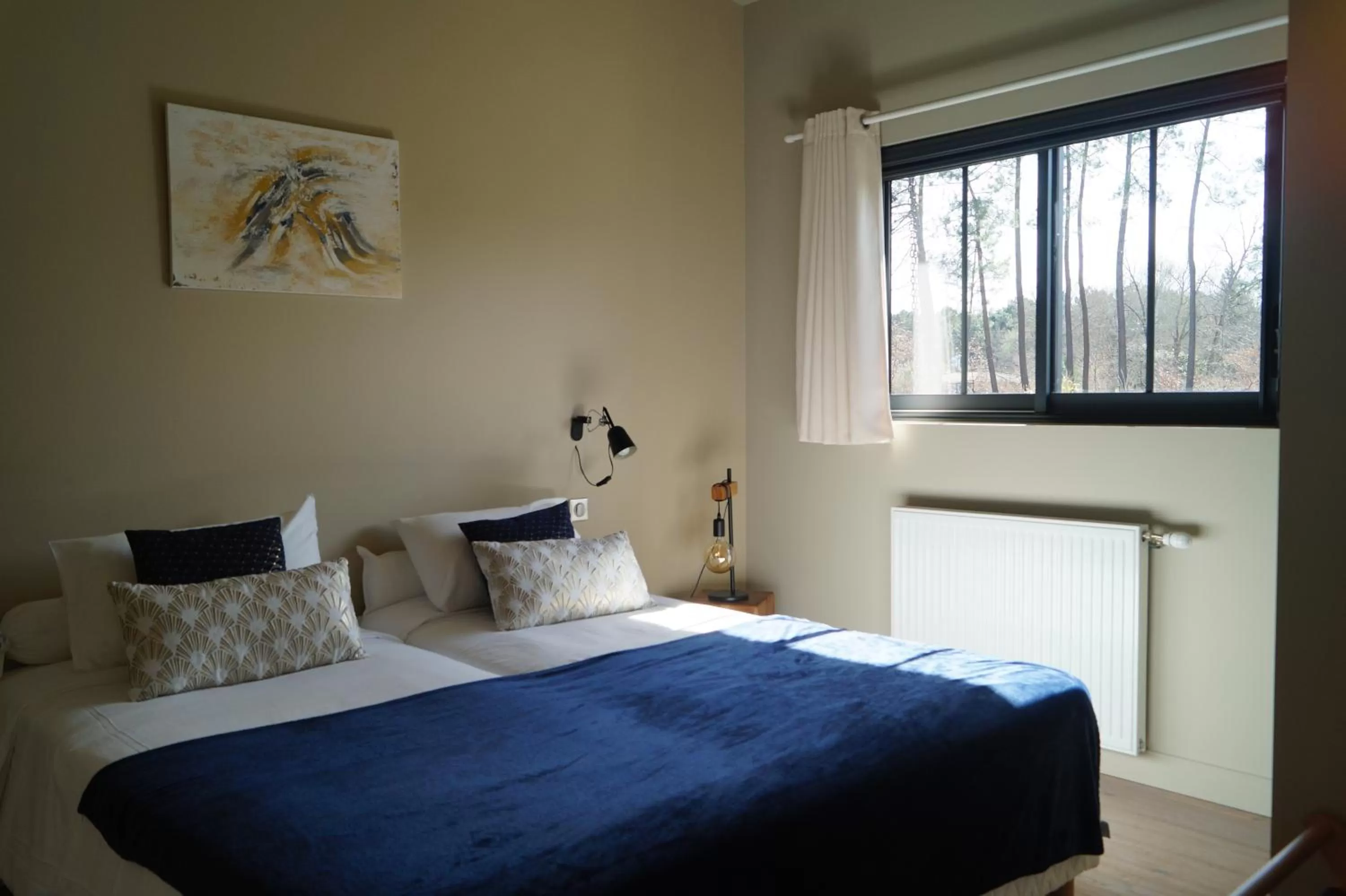 Bed in Écolodges du Golf du Sauternais