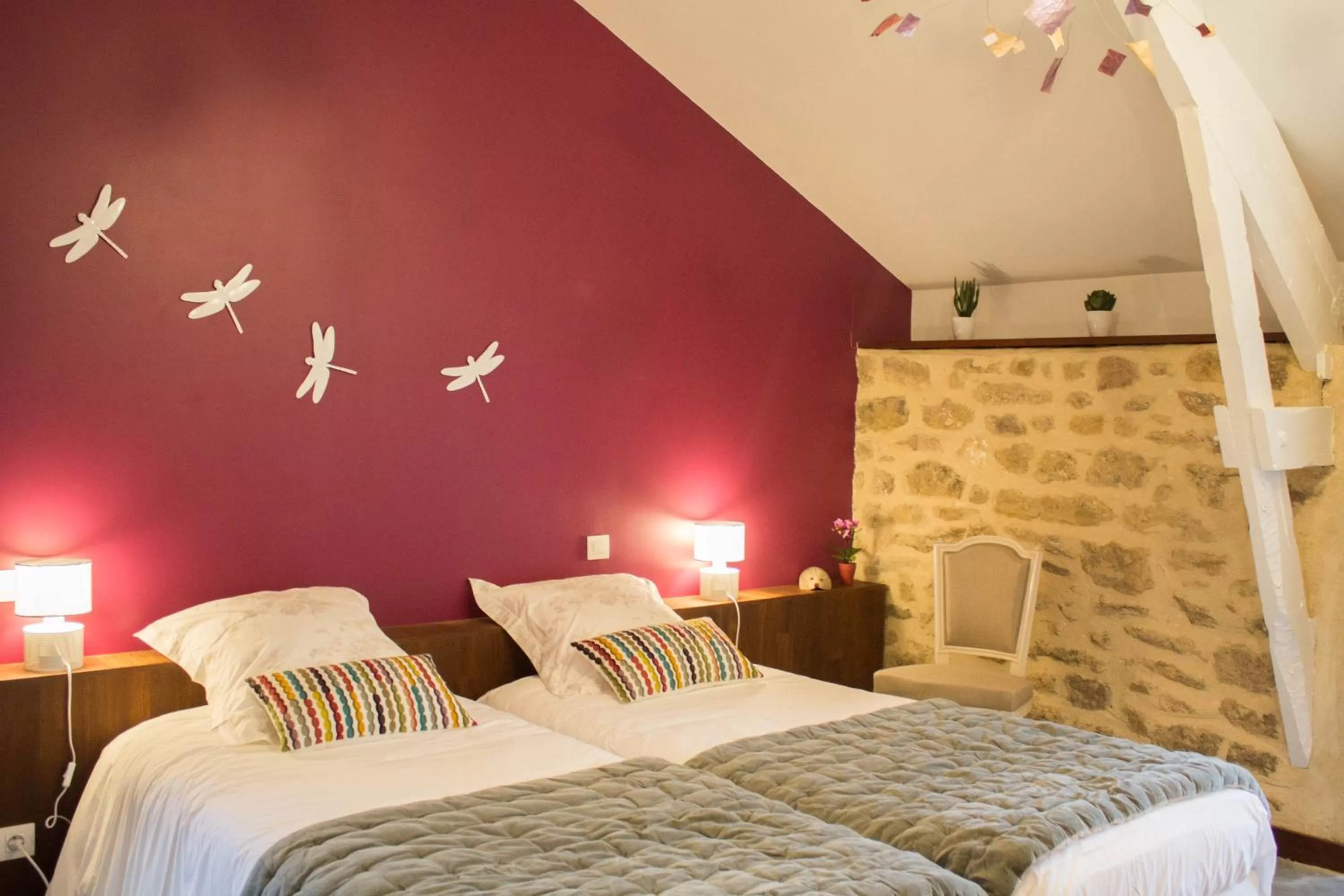 Bedroom, Bed in Le Clos du Gusquel