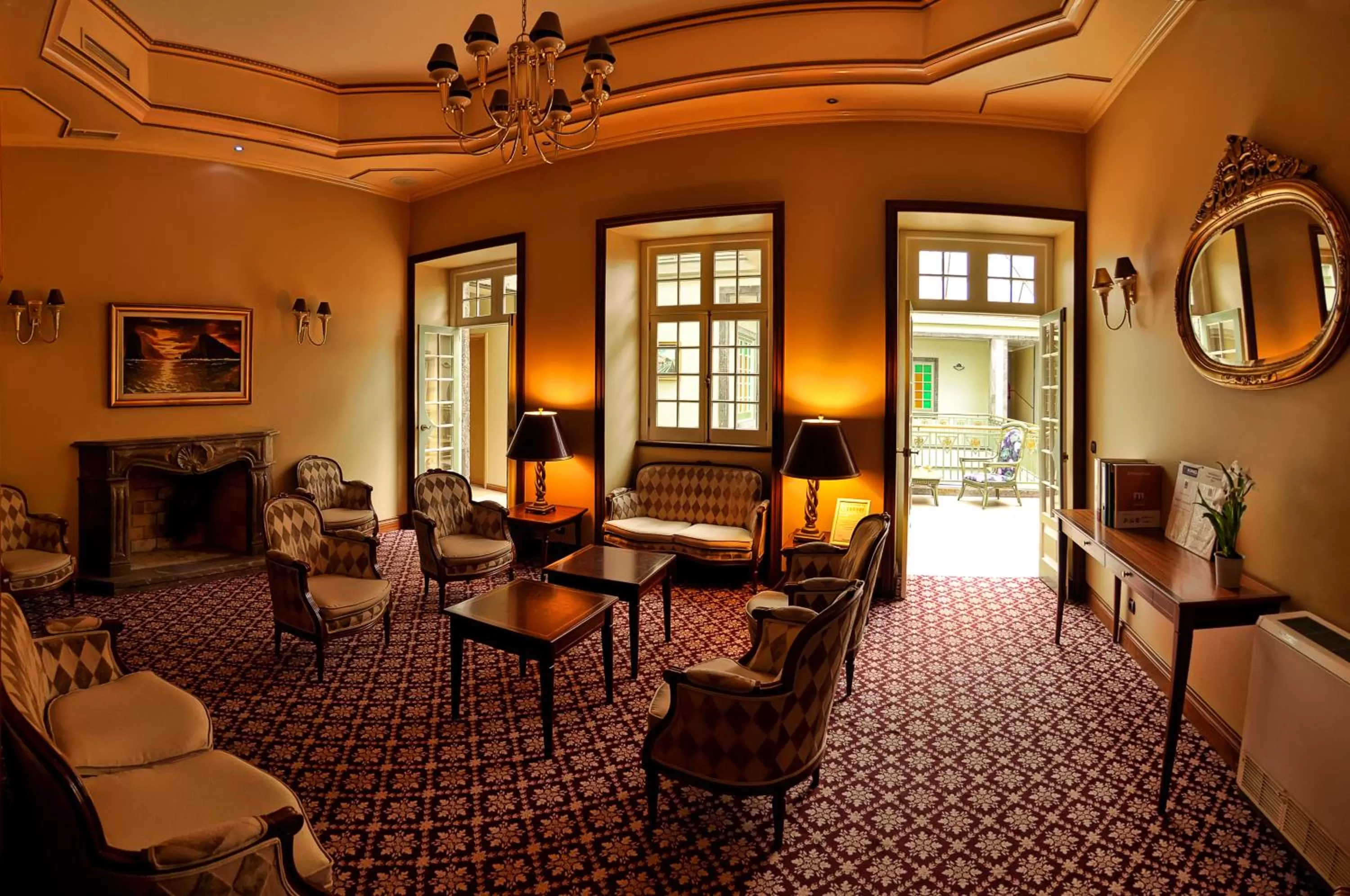 Living room in Hotel Talisman