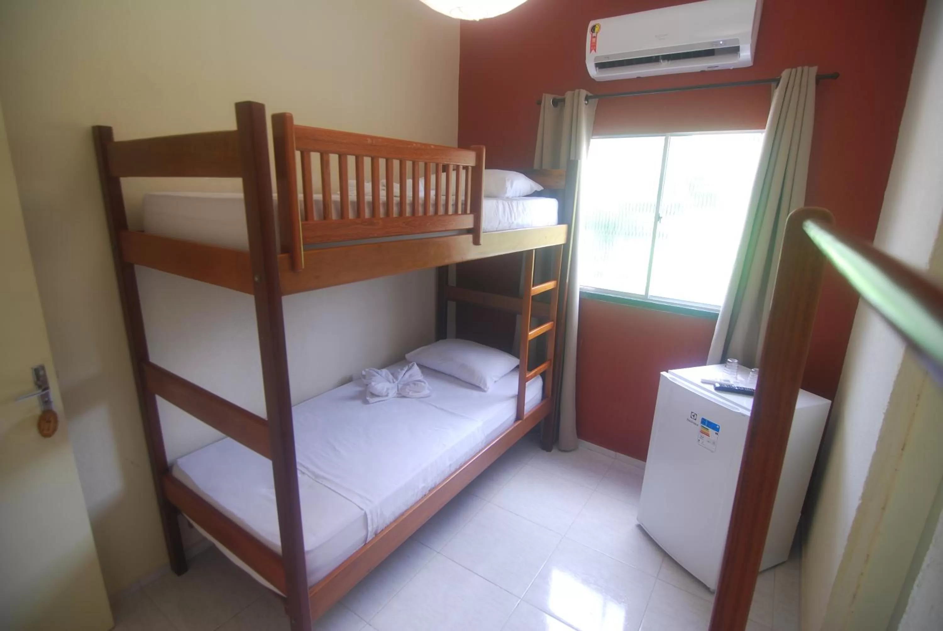 Bed, Bunk Bed in Refúgio Pousada Fortaleza