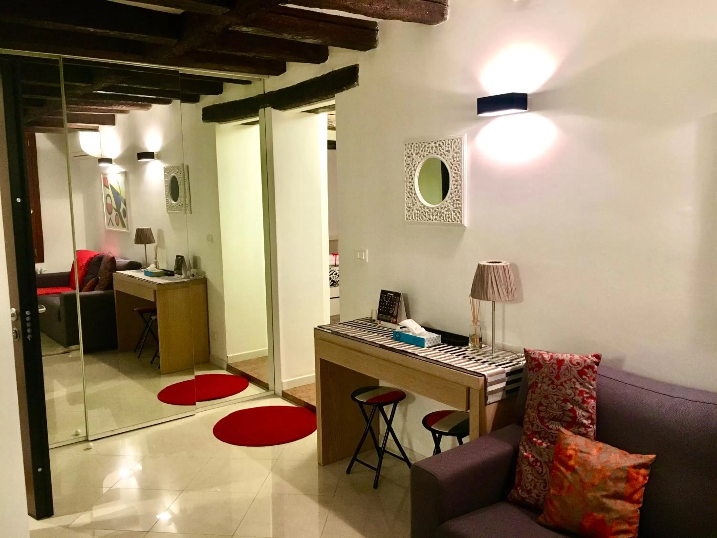 Living room in B&B Fortuny