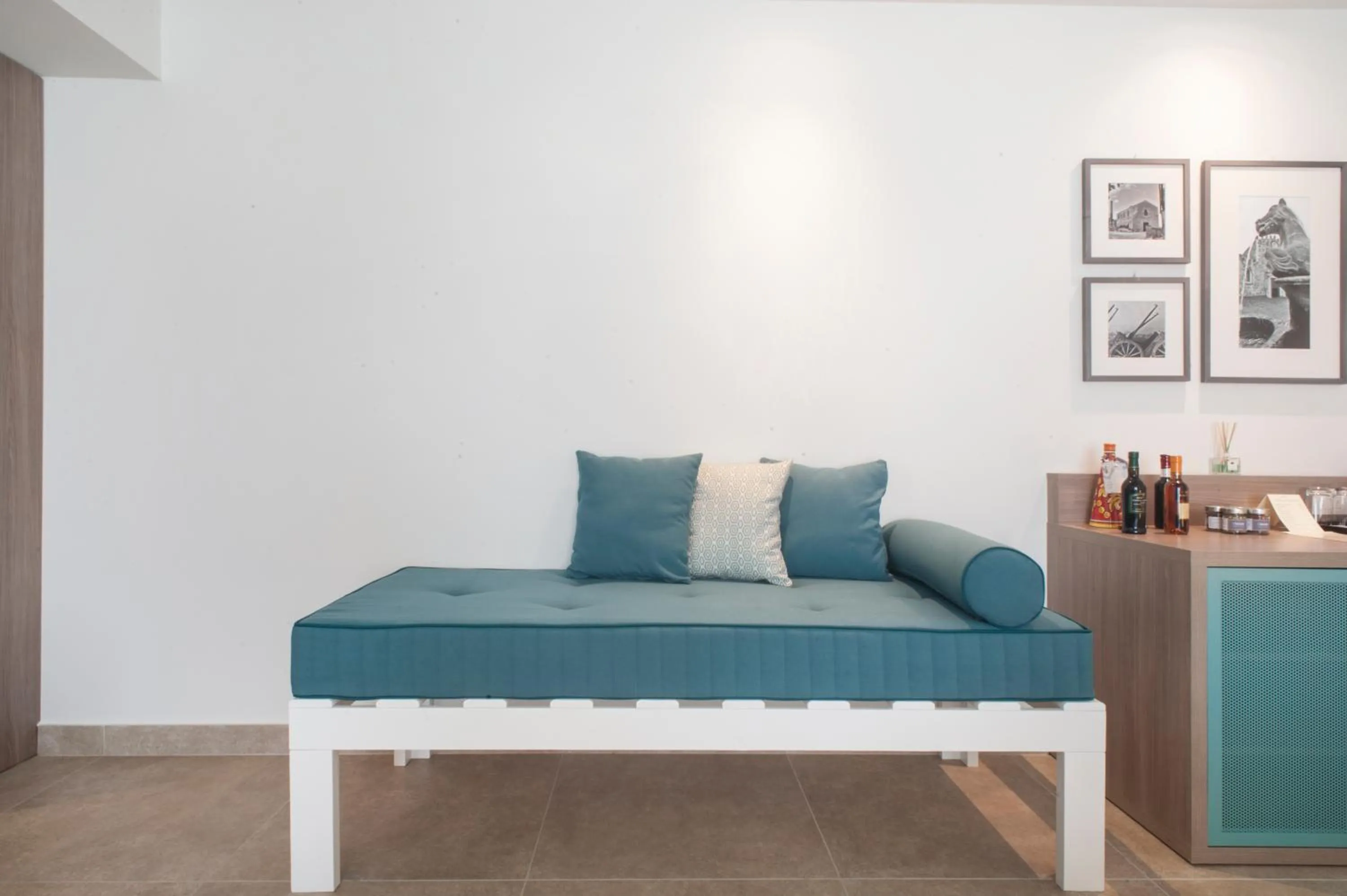 Bed in Modica Beach Resort