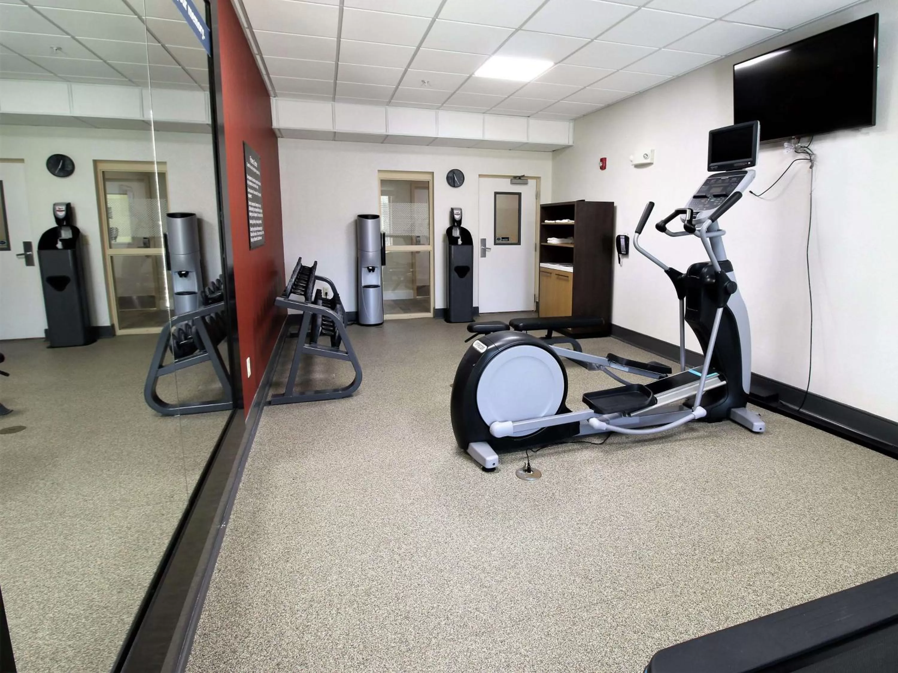 Fitness centre/facilities in Hampton Inn & Suites Palm Coast