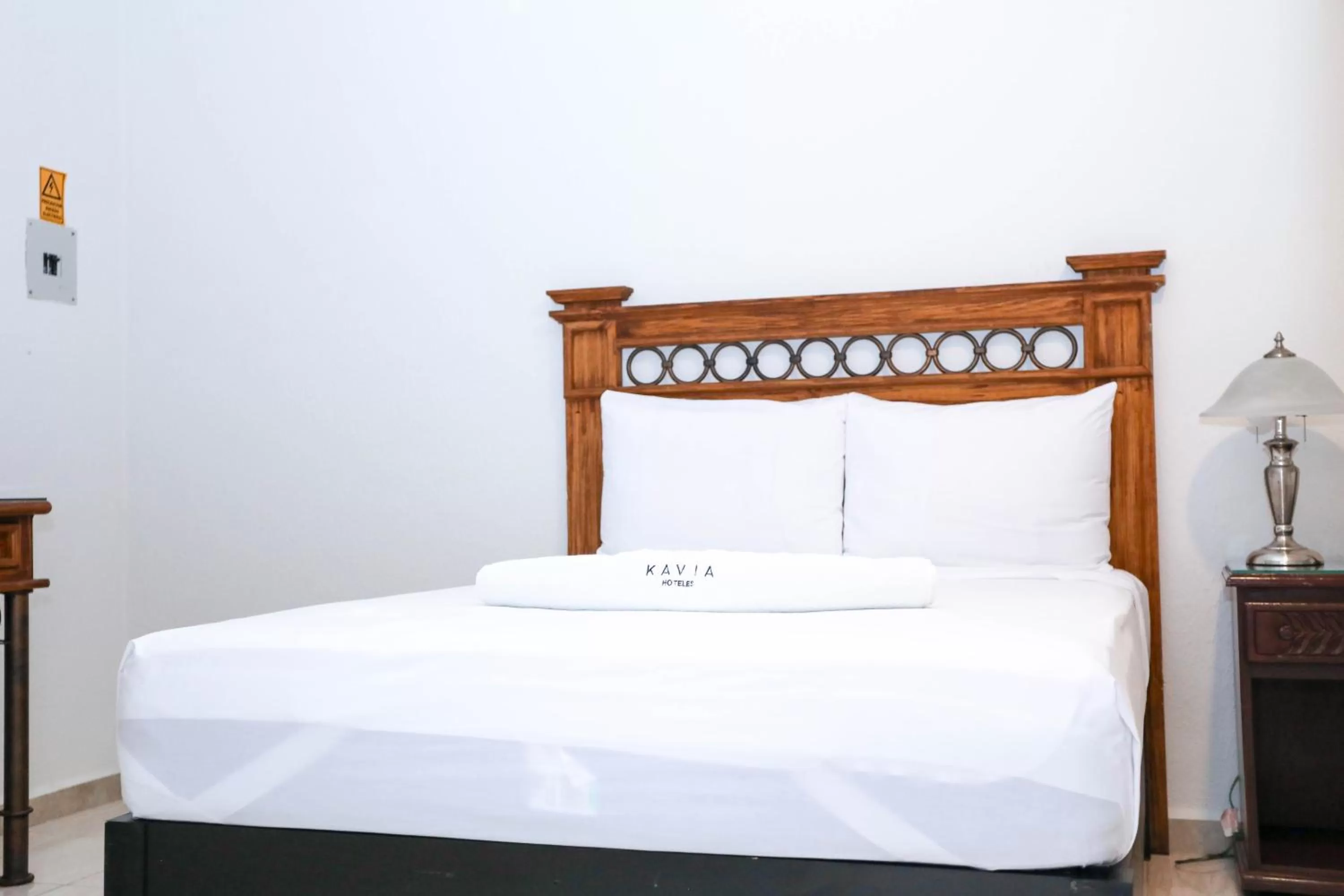 Bed in Hotel Avenida Cancun