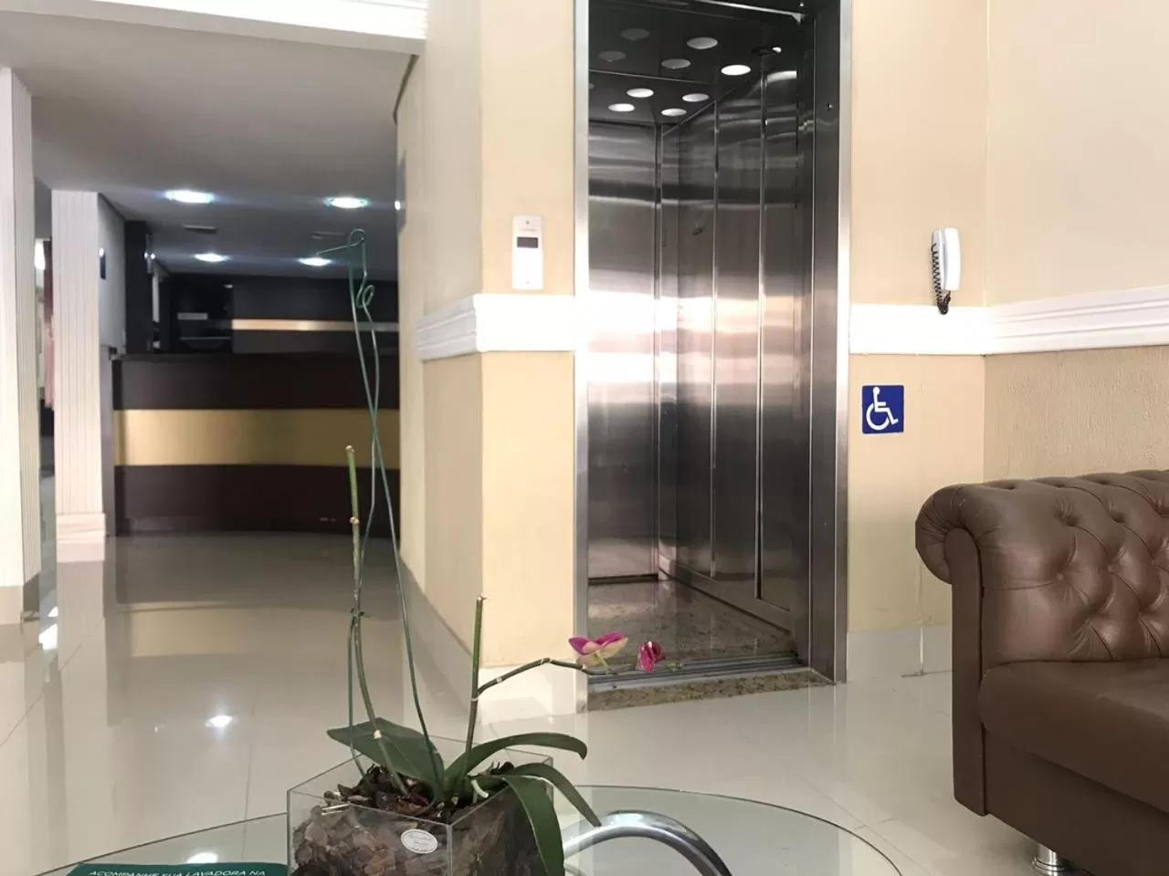 Facility for disabled guests in Hotel Estação Express