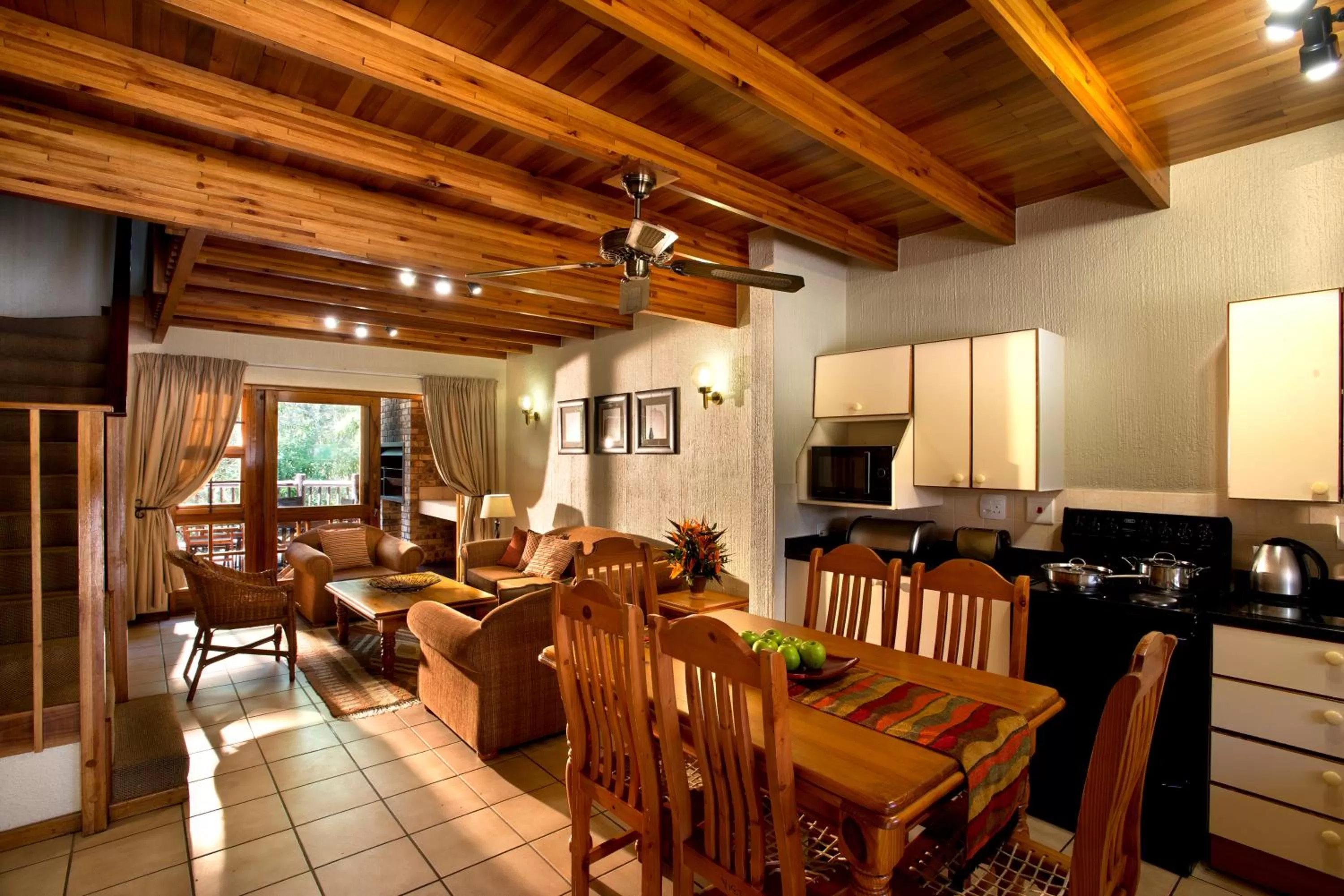 Patio in Kruger Park Lodge