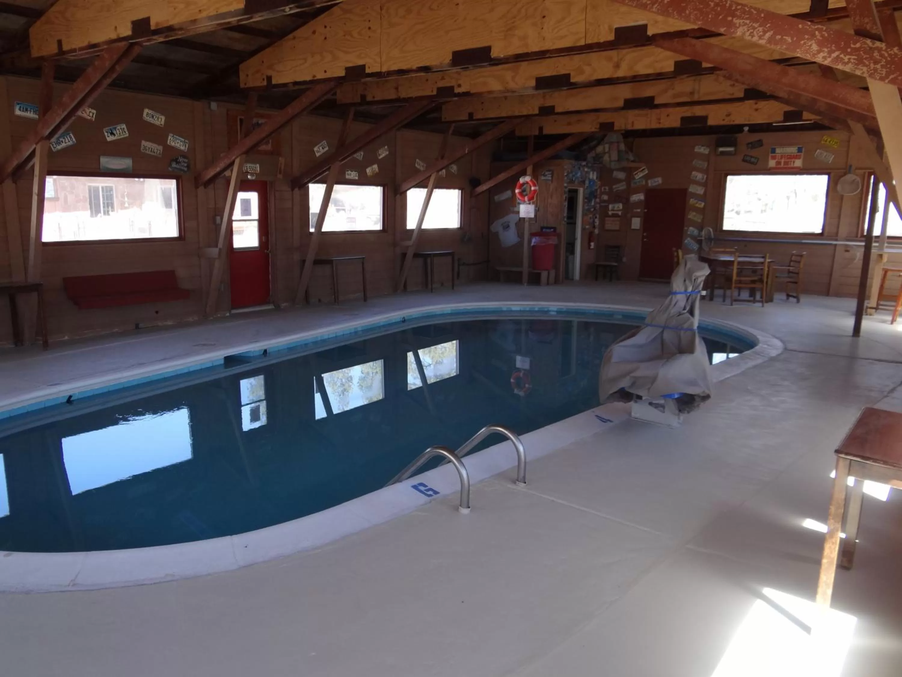 Swimming pool in The Canyon Motel & RV Park
