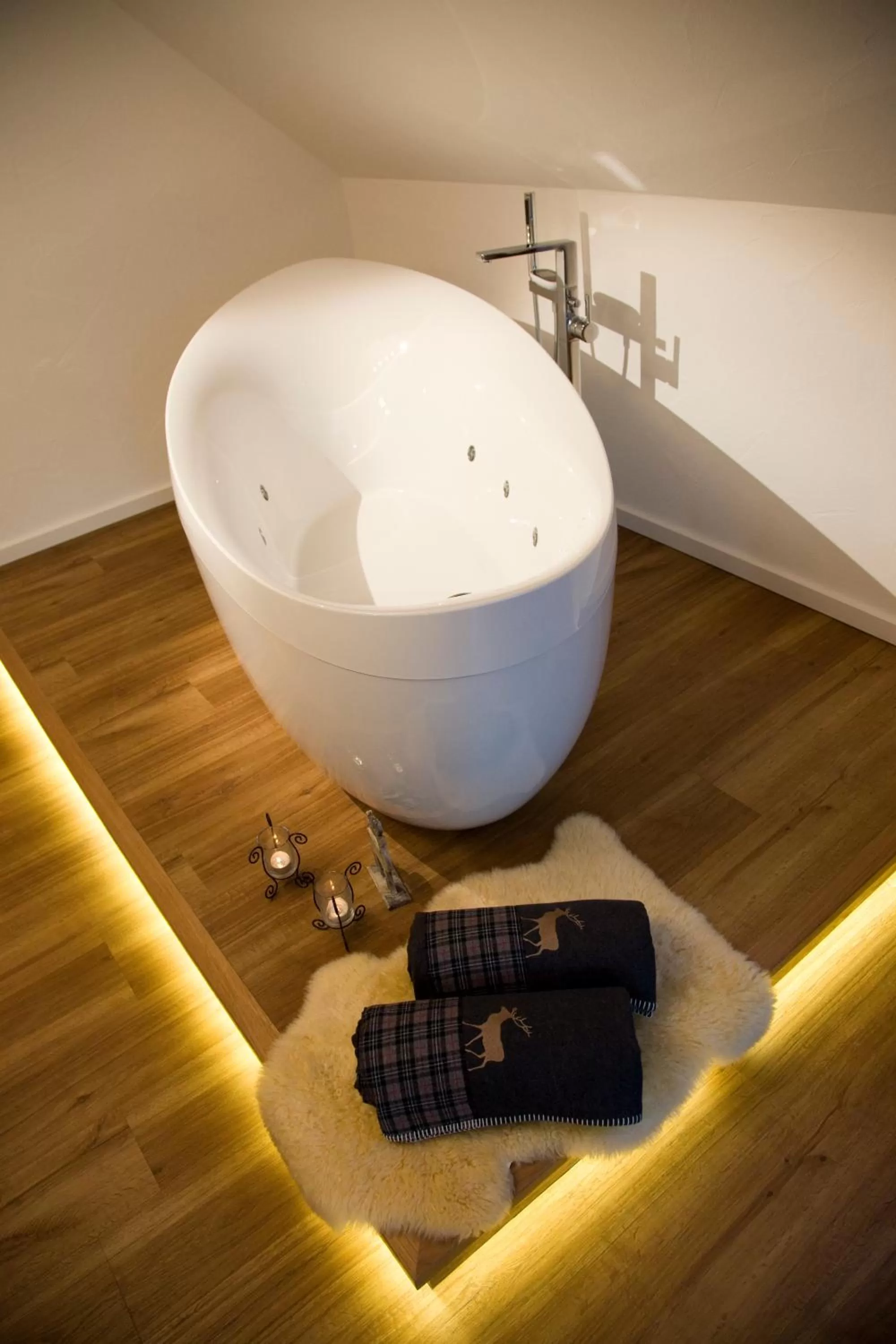 Bathroom in Alpin Lifestyle Hotel Löwen & Strauss