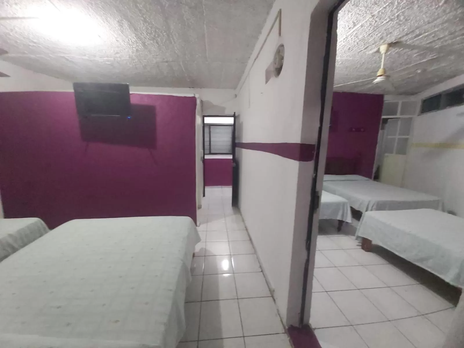 Bed in Hotel Ayalamar Manzanillo