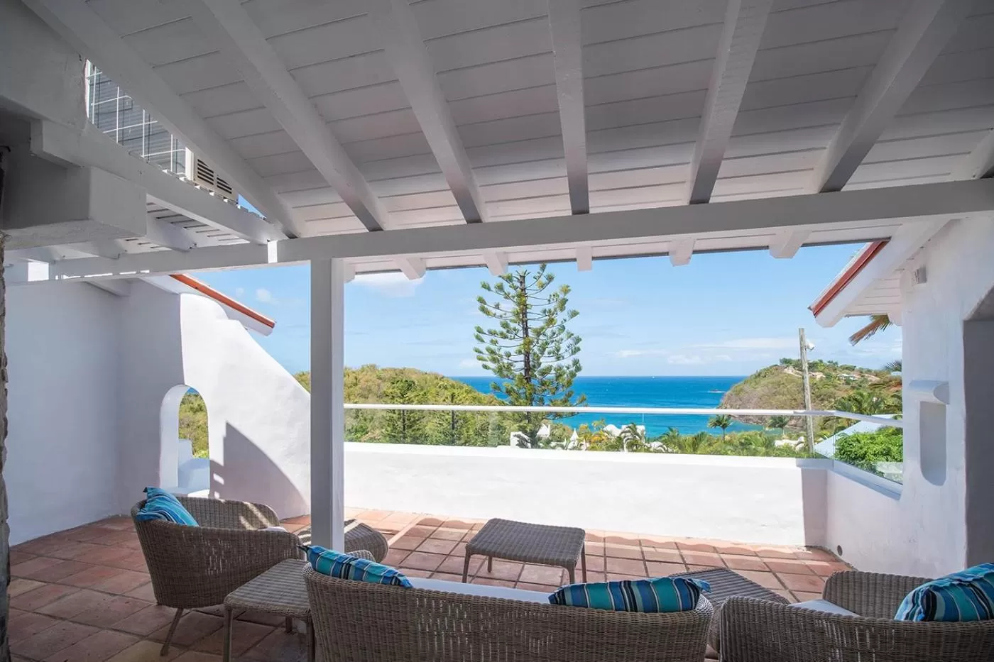 Patio in Windjammer Landing Resort and Residences