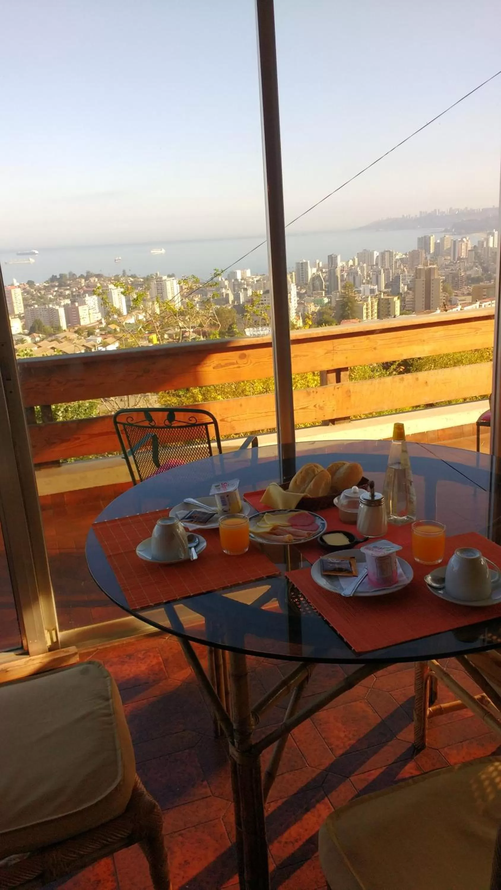 American breakfast in My Father's House Bed & Breakfast