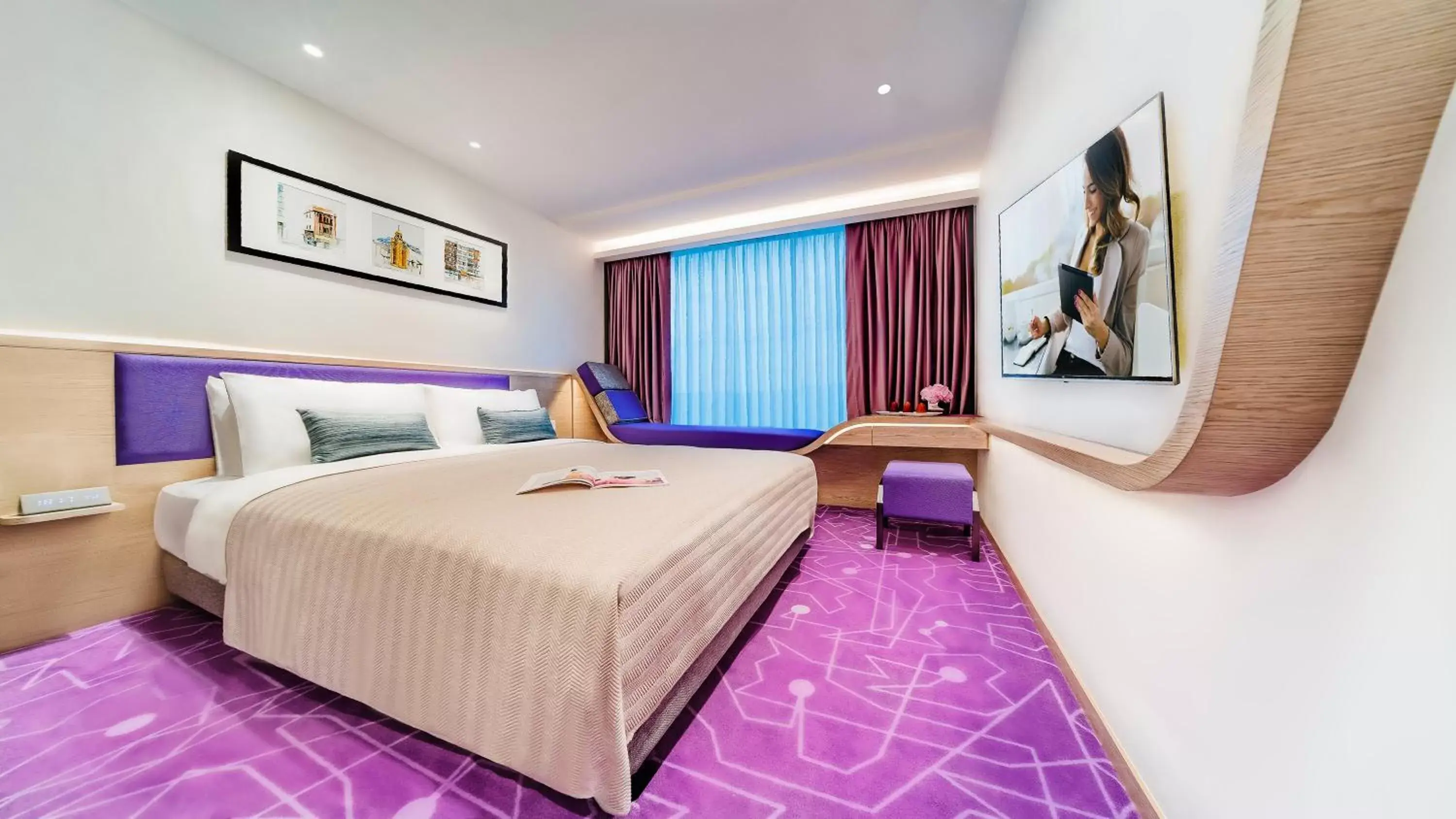 Deluxe Double or Twin Room in Hotel Purple Hong Kong Deluxe Double or Twin Room in Hotel Purple Hong Kong