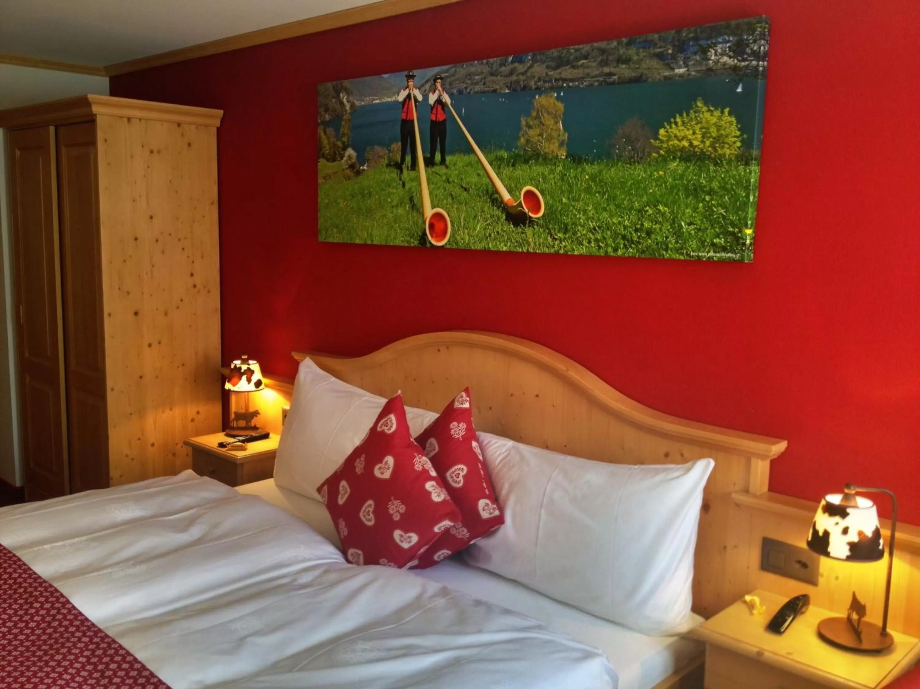 Bed in Gasthaus Tübli Gersau