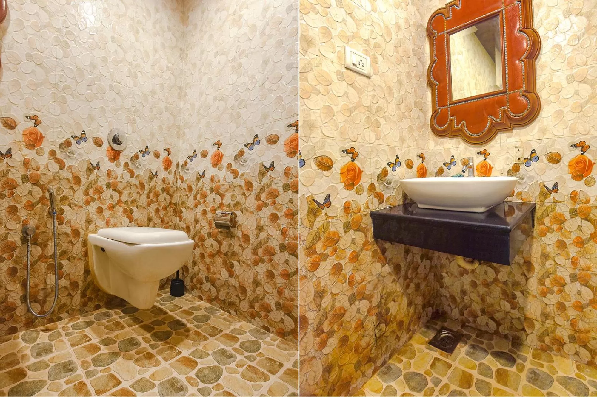 Toilet in FabExpress Corinthia Boutique Rooms - Nr Candolim Beach