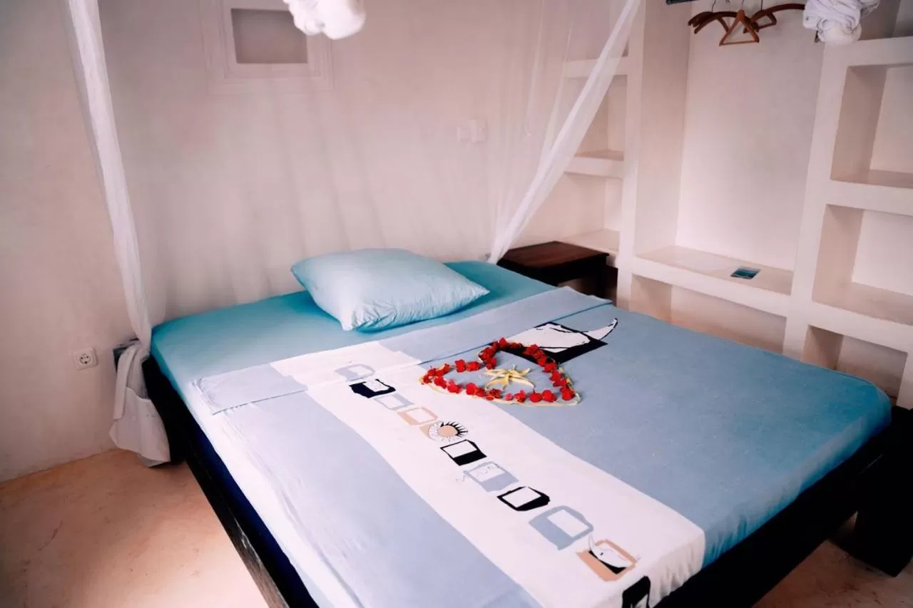 Bed in Jamala Guesthouse