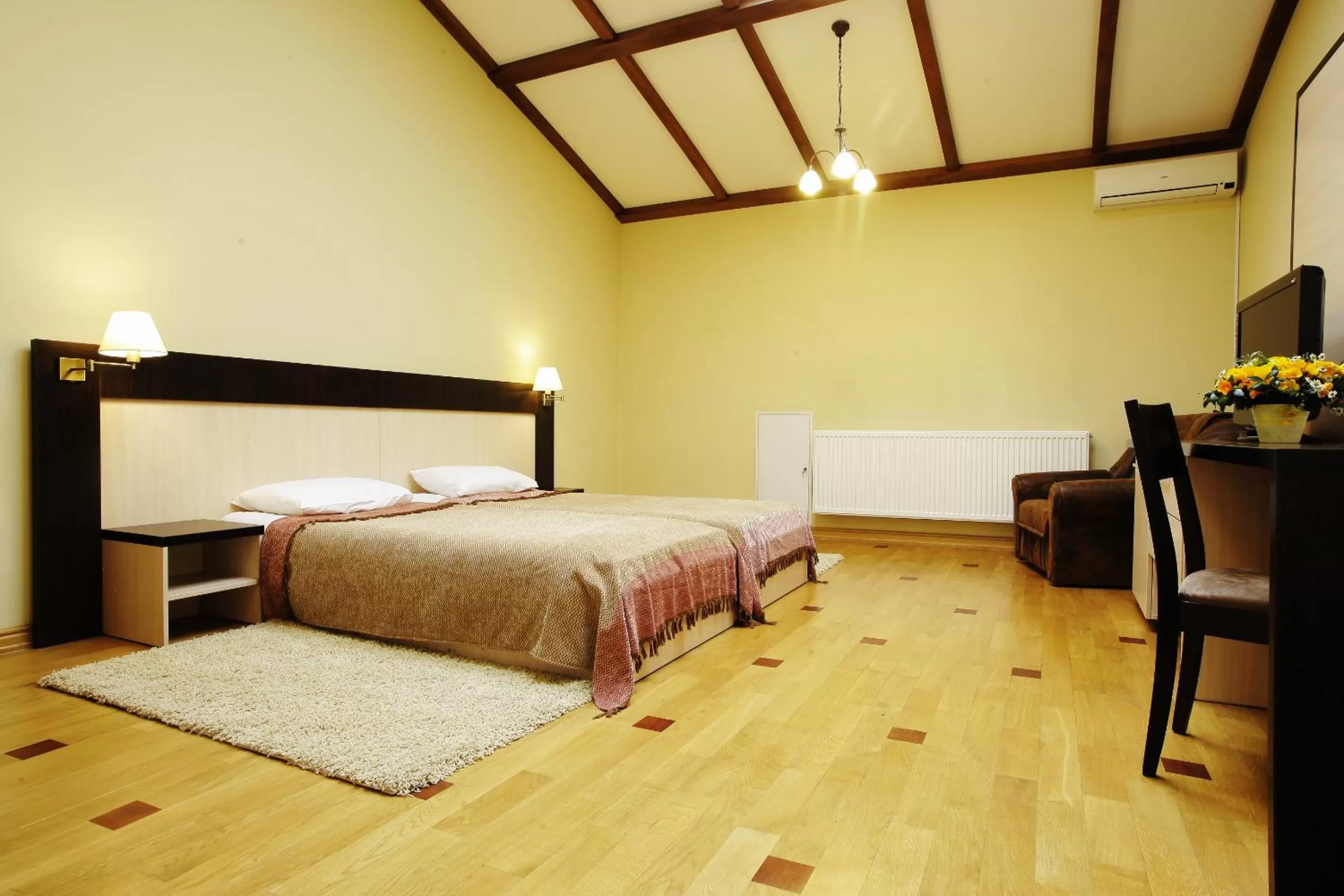 Photo of the whole room, Bed in Mini-Hotel Under The Roof