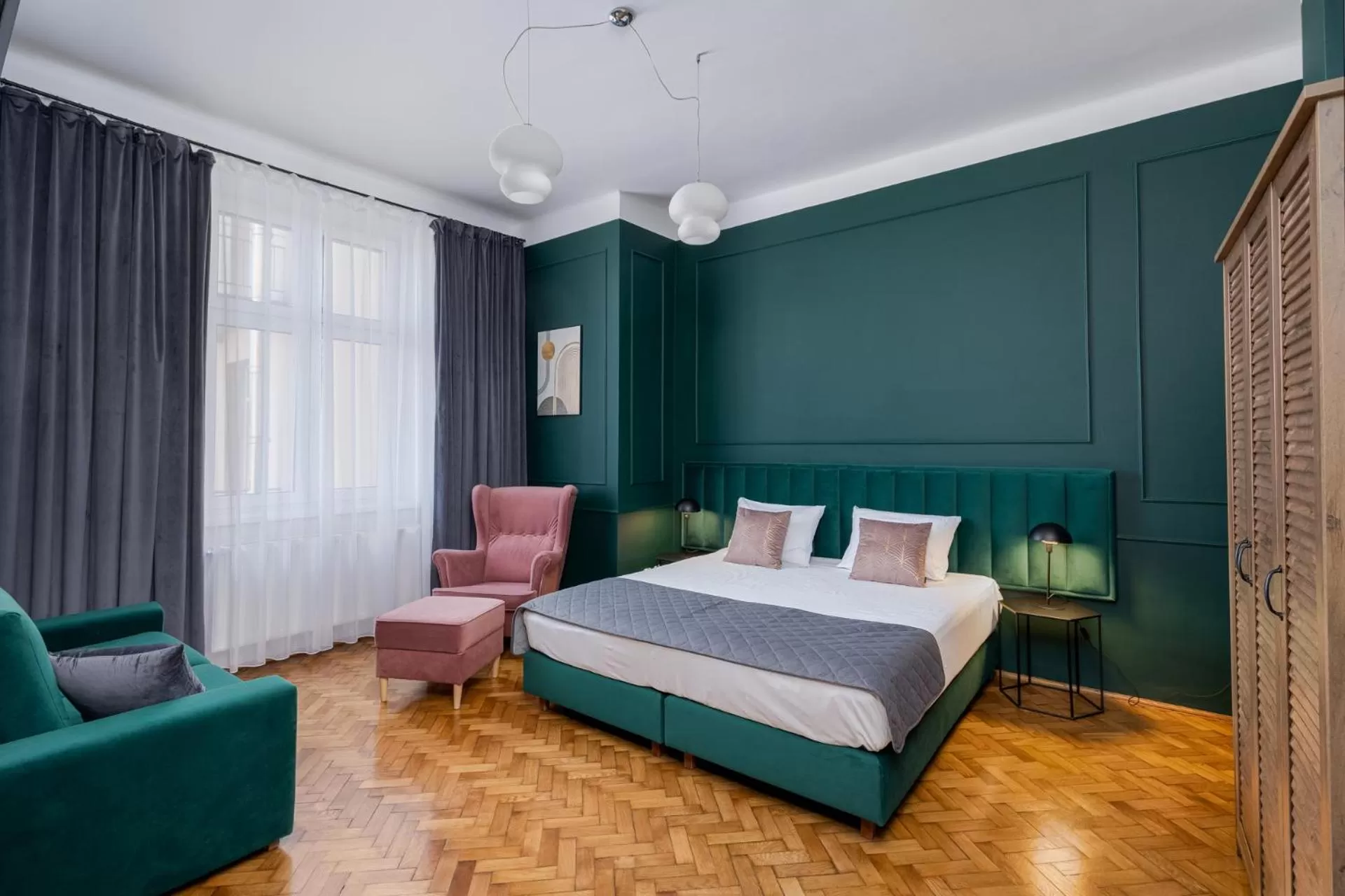 Bedroom, Bed in Wawel Boutique Residence - Krakow Old Town