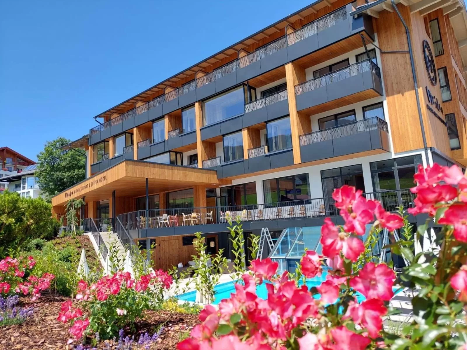Property Building in Apart & Suiten Hotel WEIDEN