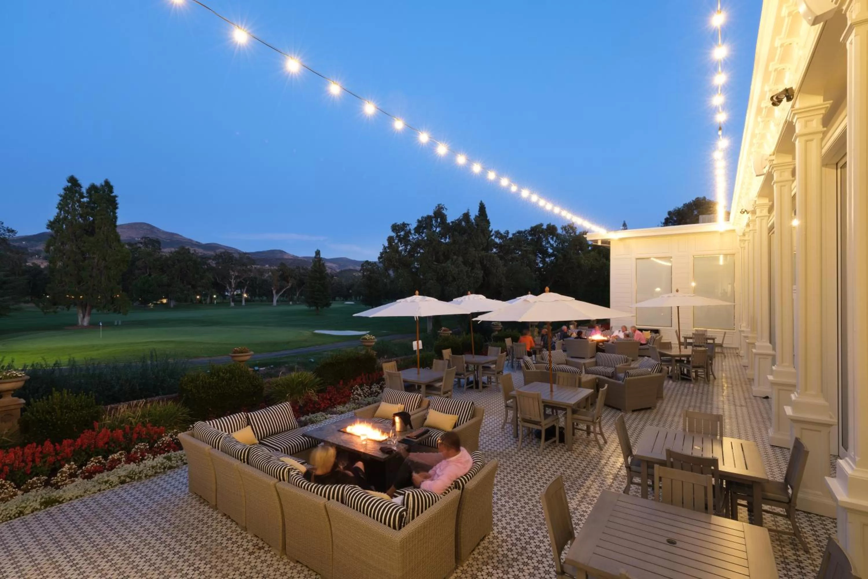 Patio in Silverado Resort