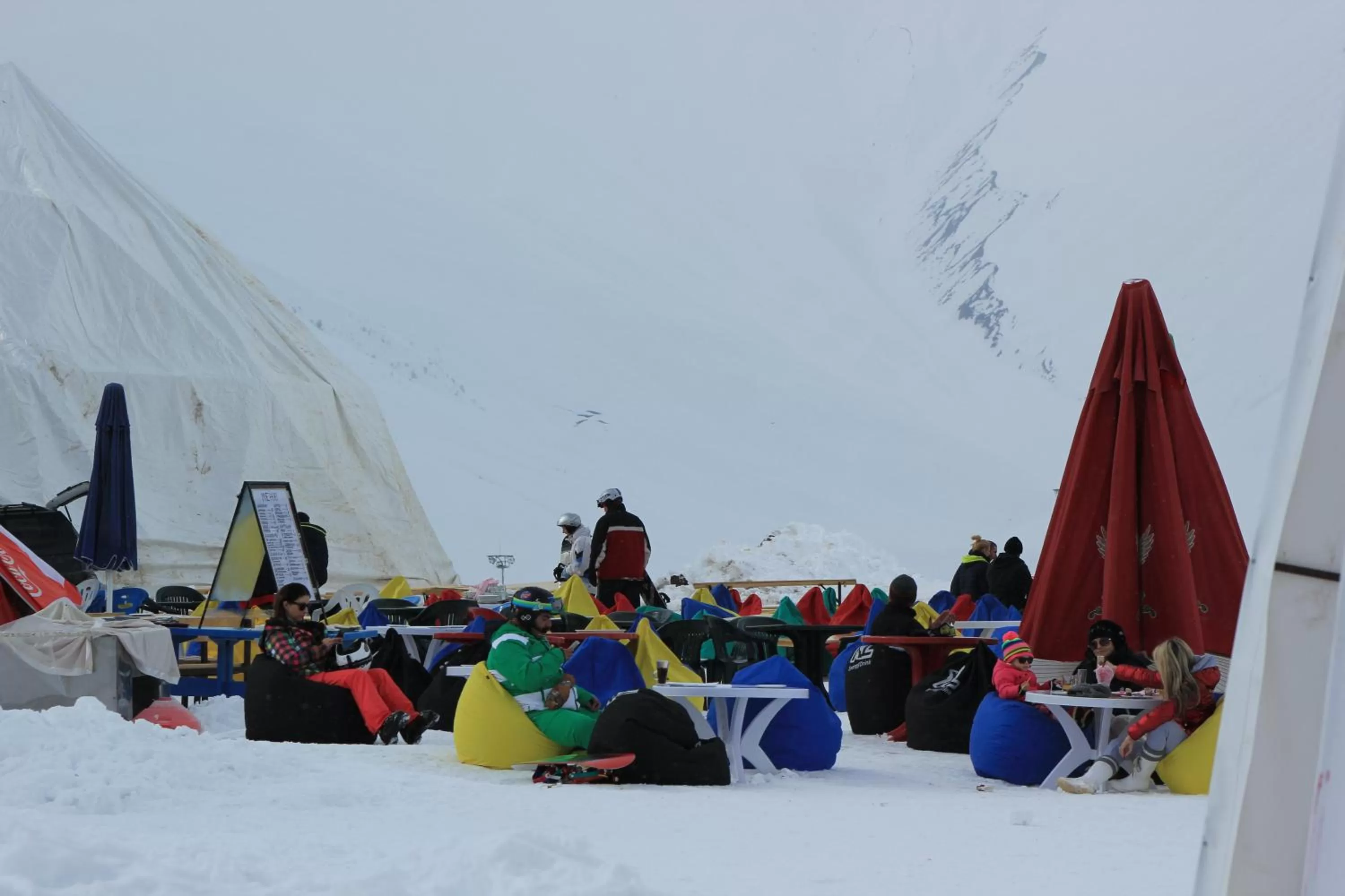 Winter, Guests in Apartments in New Gudauri