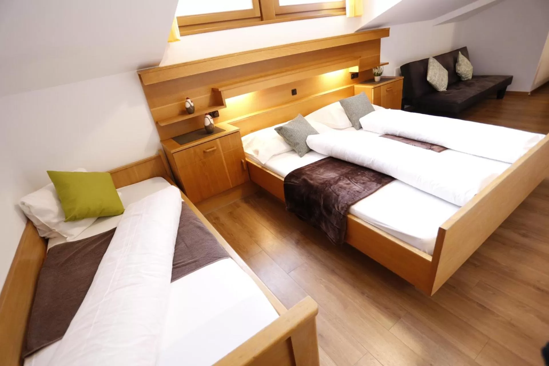 Photo of the whole room, Bed in Almhotel Bergerhof