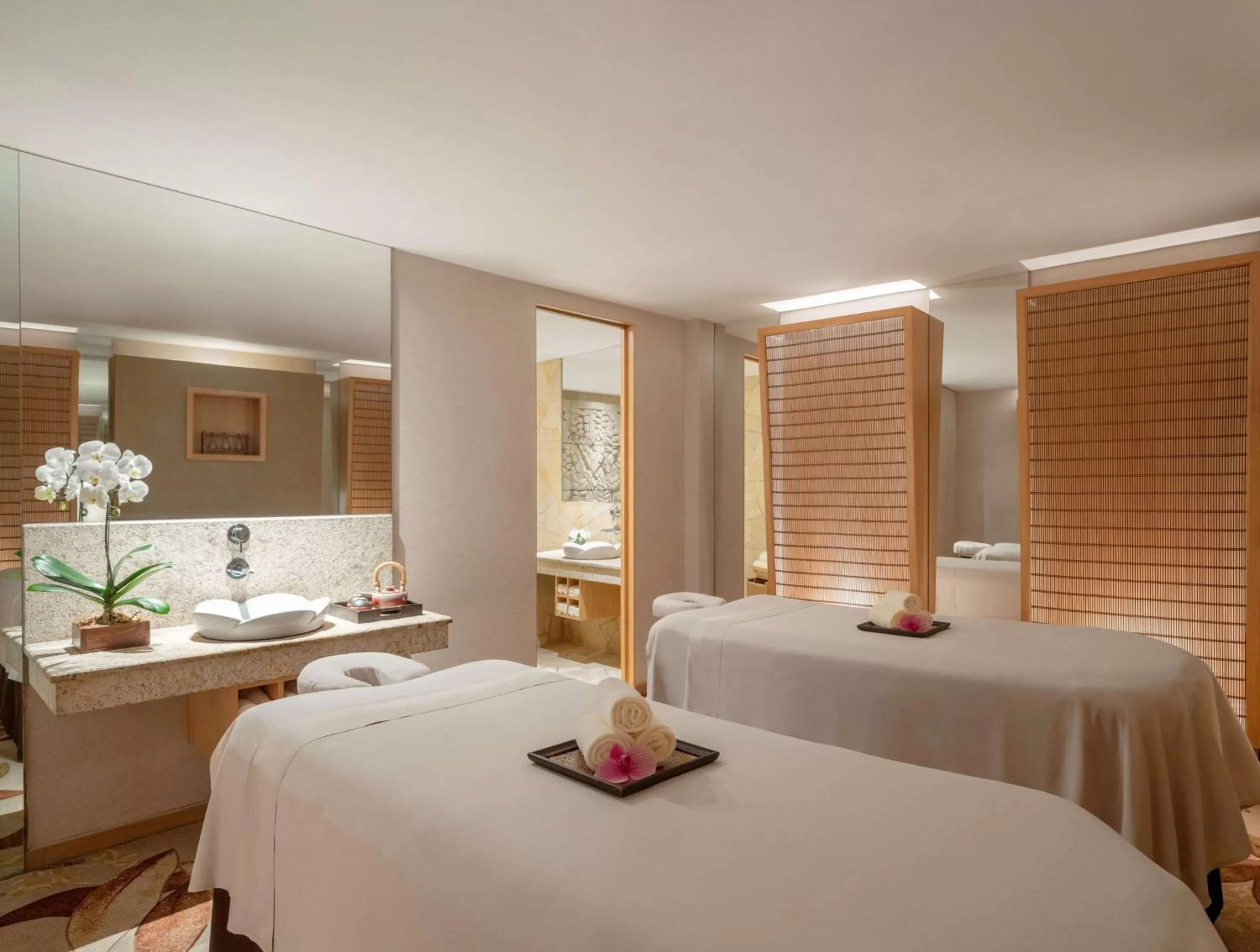 Spa and wellness centre/facilities, Bed in Shangri-La Rasa Sentosa, Singapore