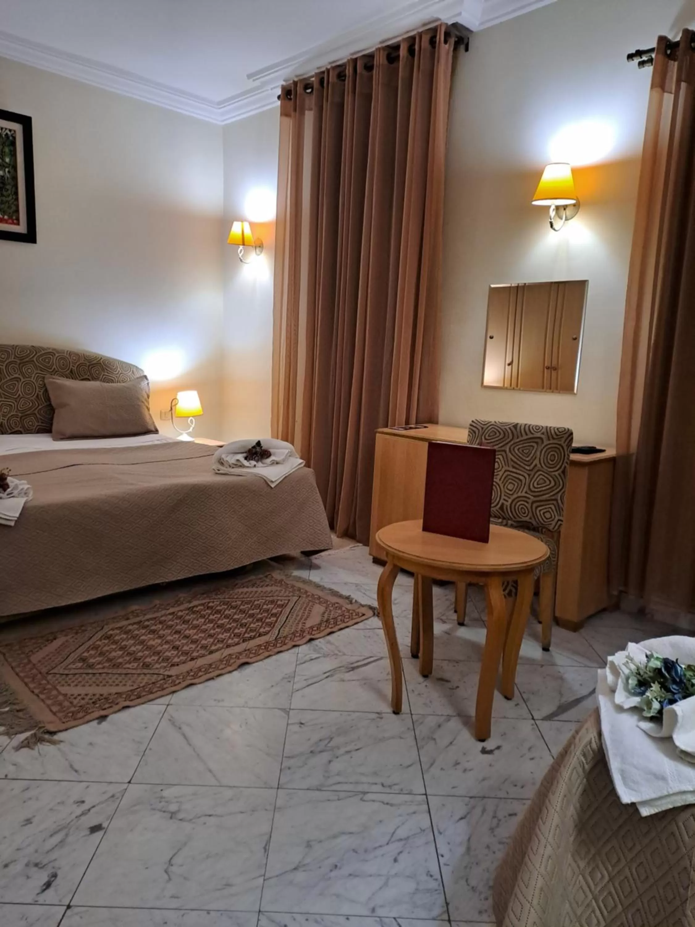 Bed in HOTEL LAFAYETTE