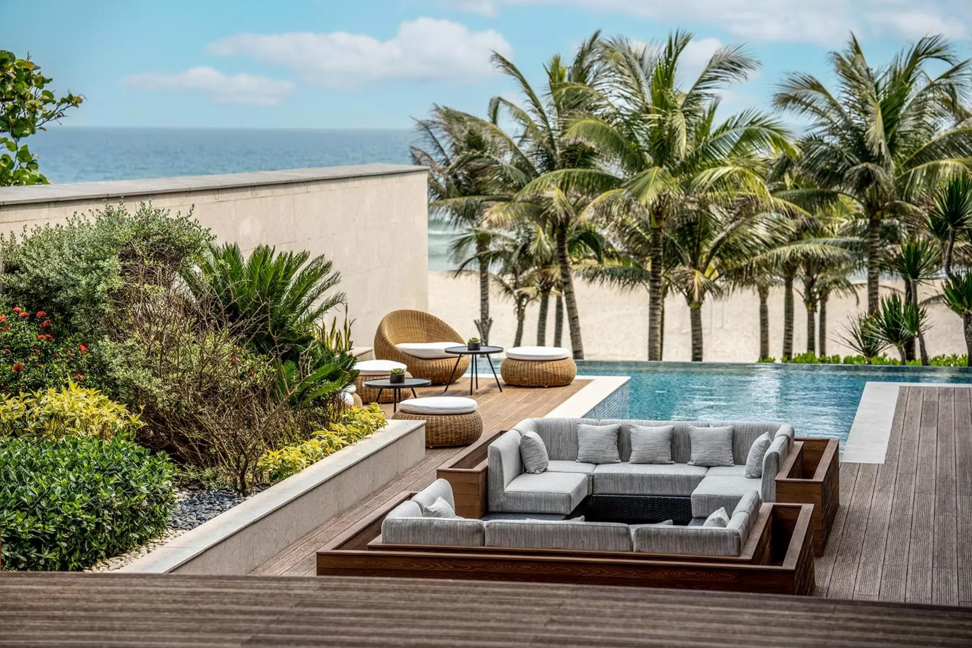 Swimming pool in Shilla Monogram Danang