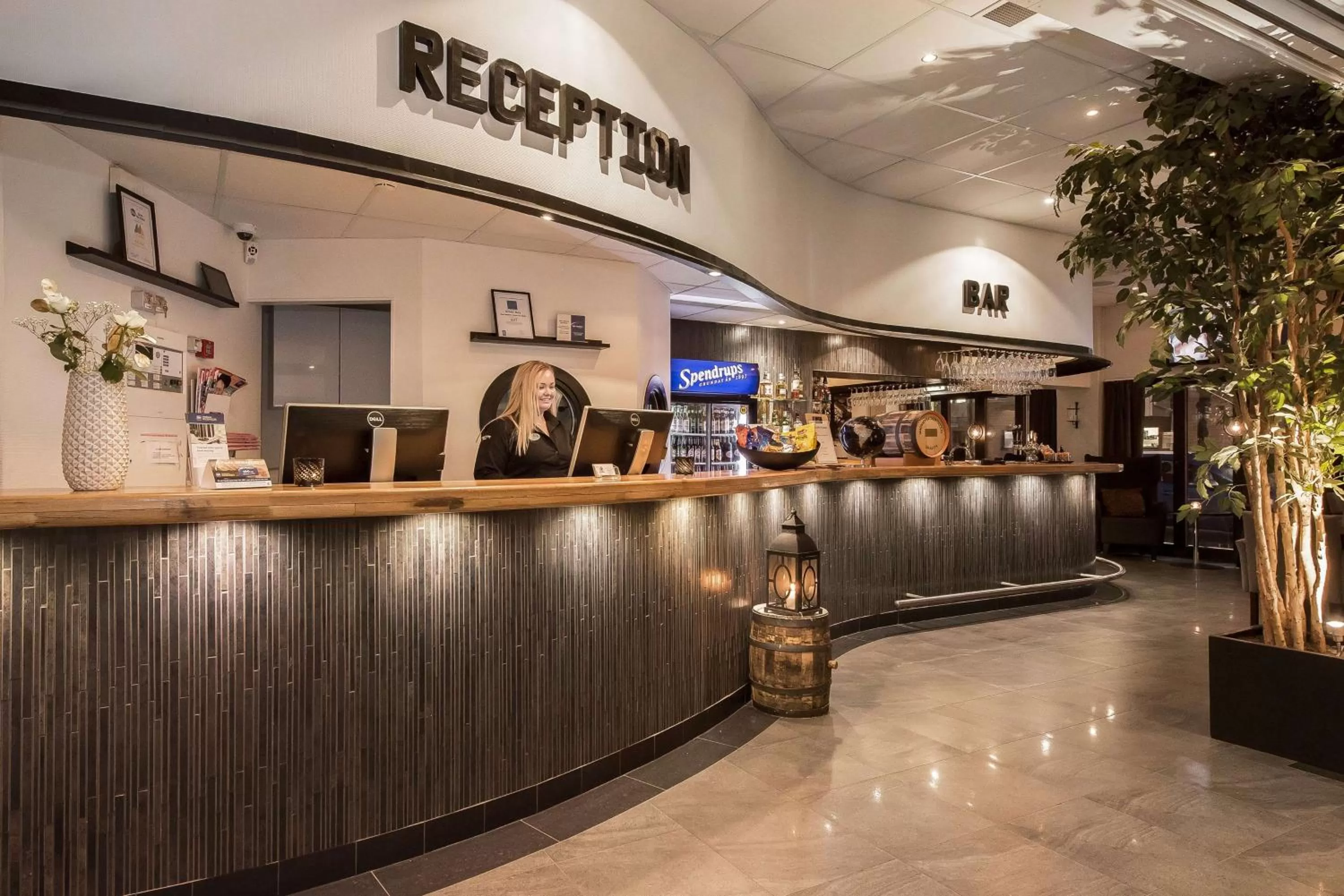 Lobby or reception in Best Western Hotel City Gavle