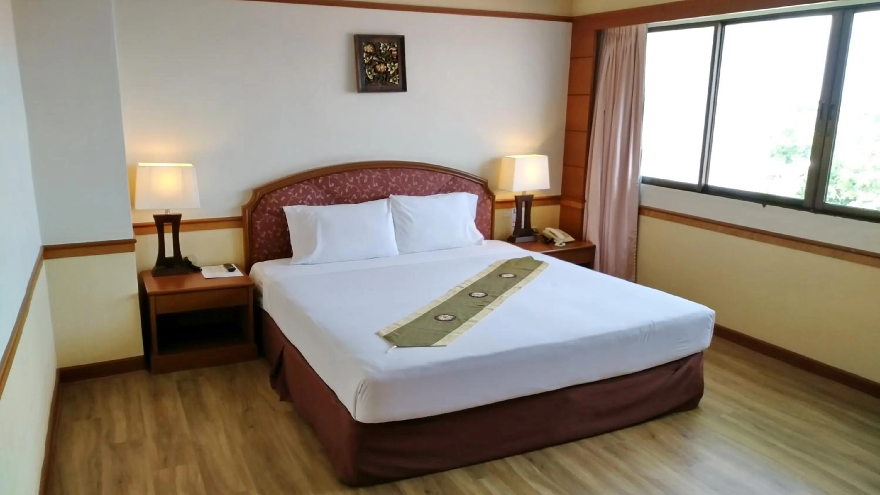 Bed in Grand Park Hotel