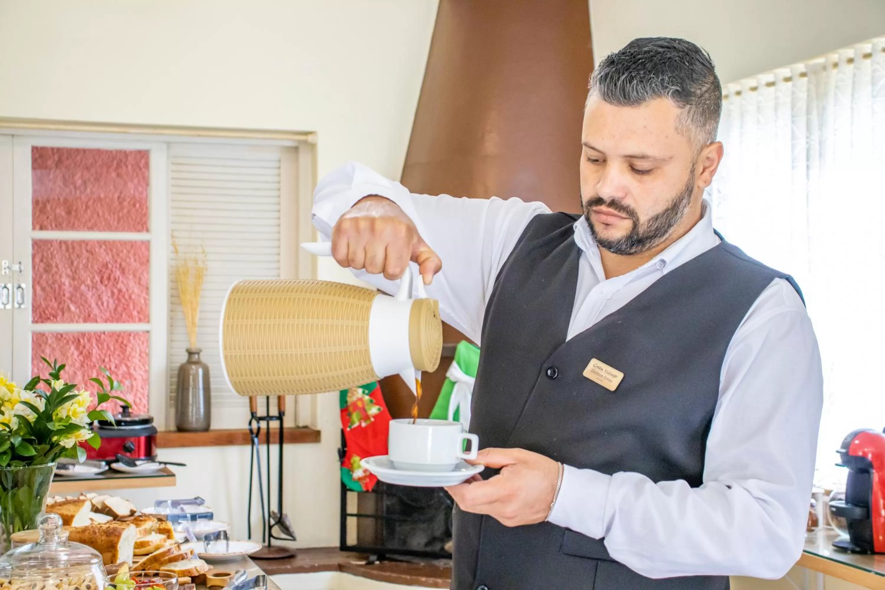 Breakfast in Green Village Hotel