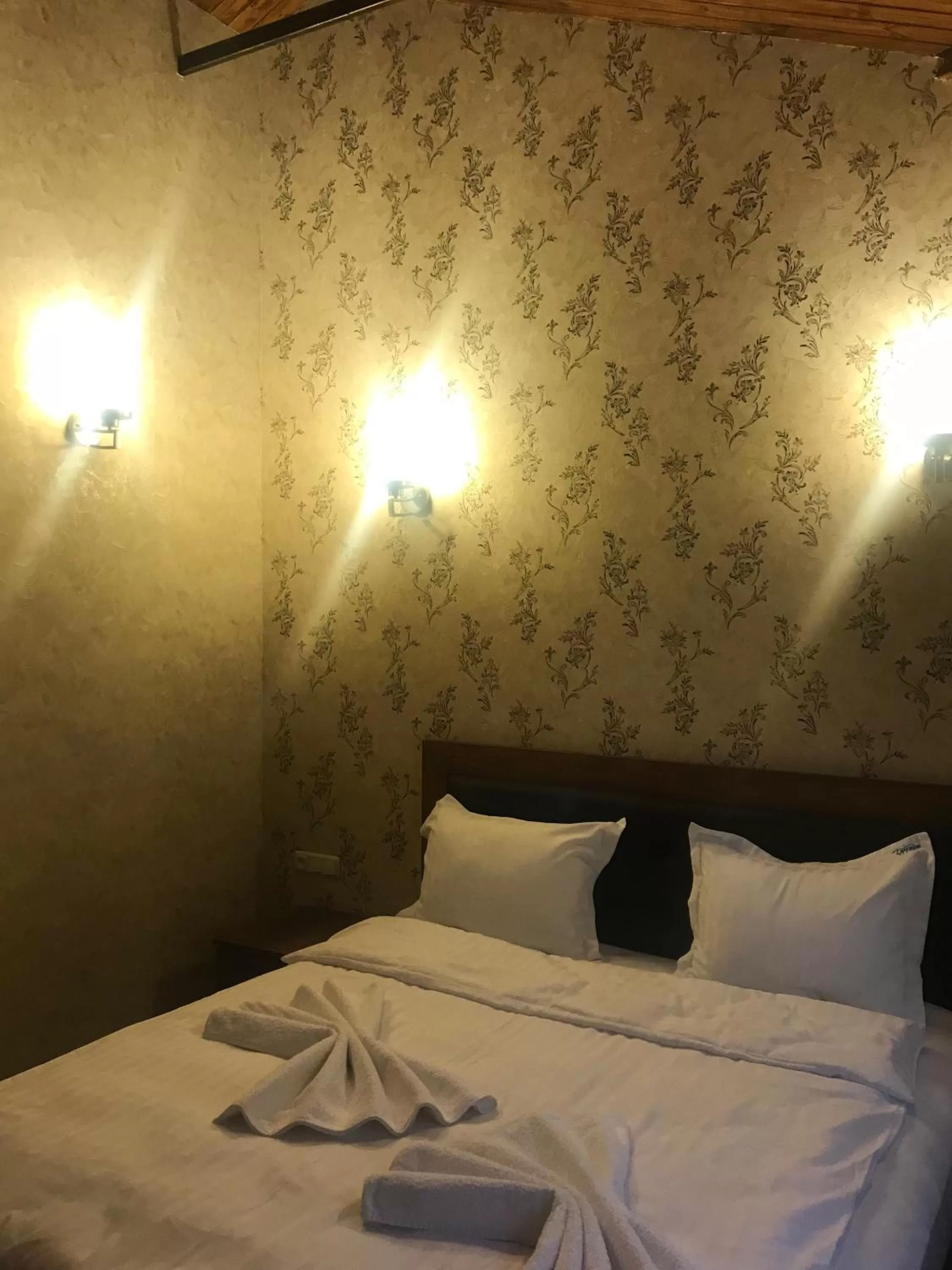 Bed in Eridana Hotel