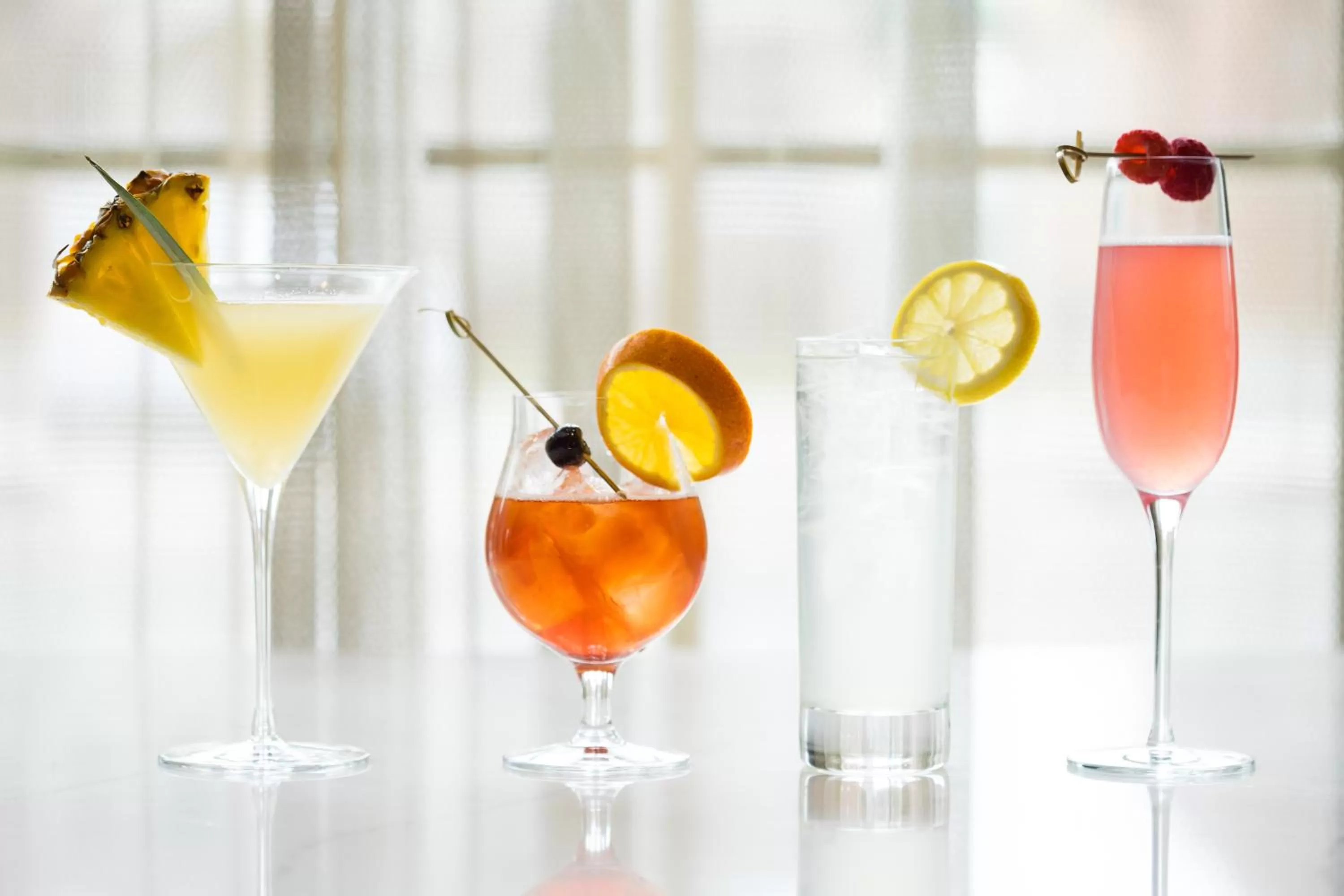 Alcoholic drinks in The Hancock Hotel