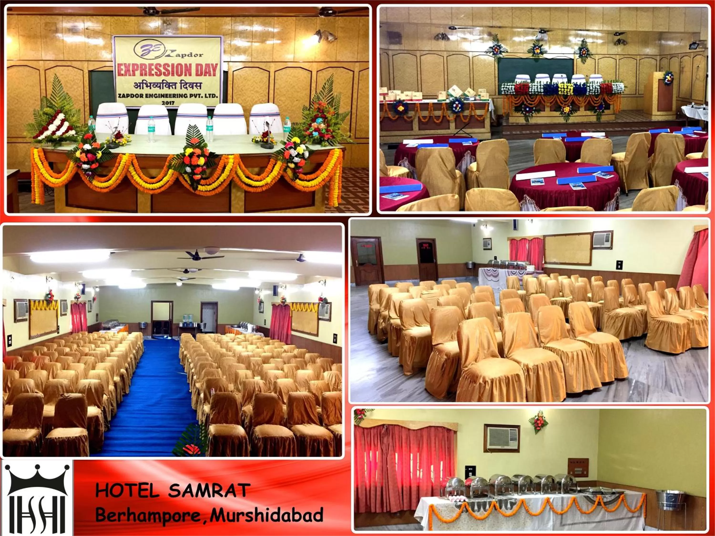 Banquet/Function facilities in Hotel Samrat