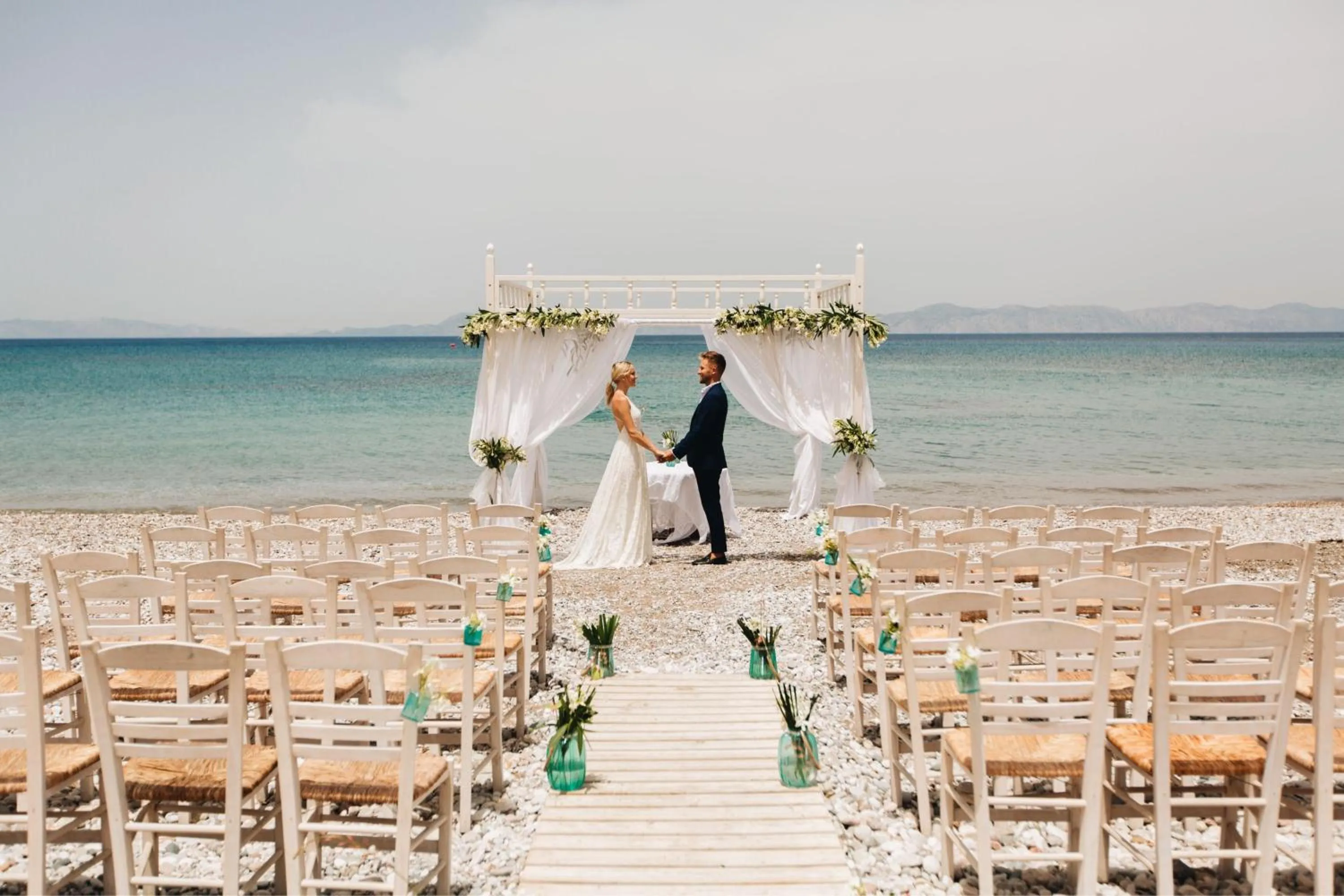 Beach in Sheraton Rhodes Resort