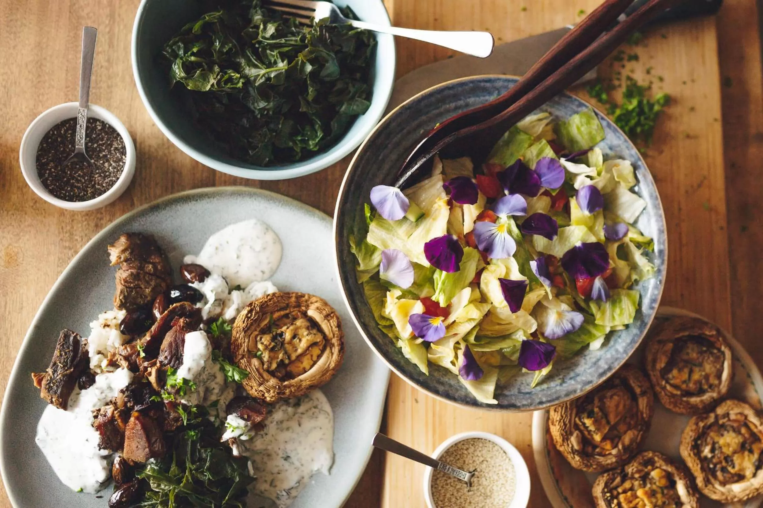 Food close-up in Olo Center by Kolovesi National Park