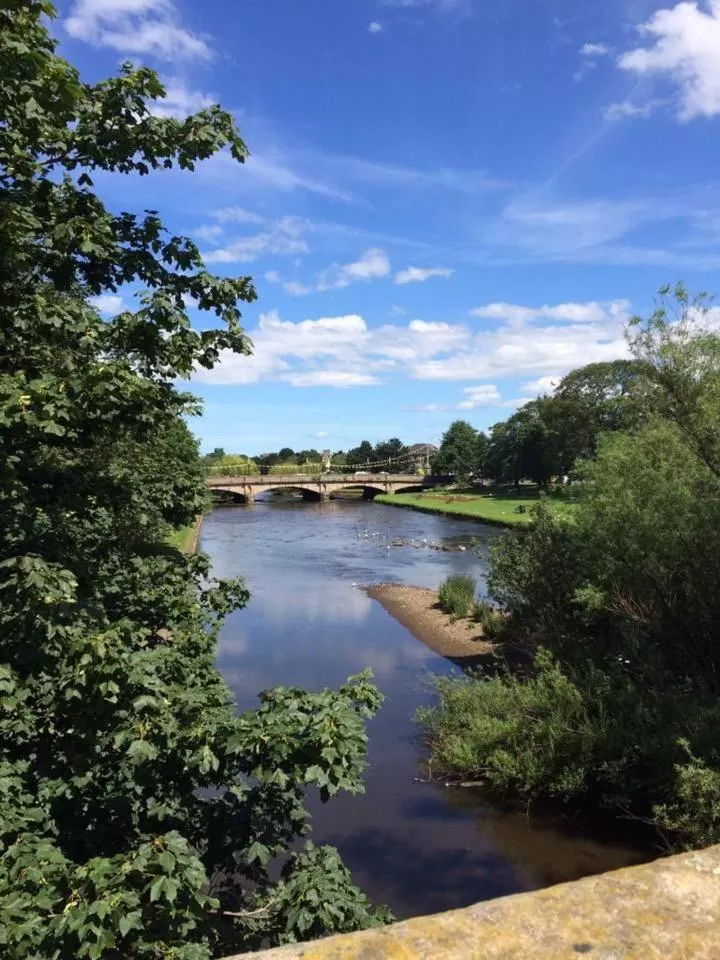 Natural landscape in Ravelston House