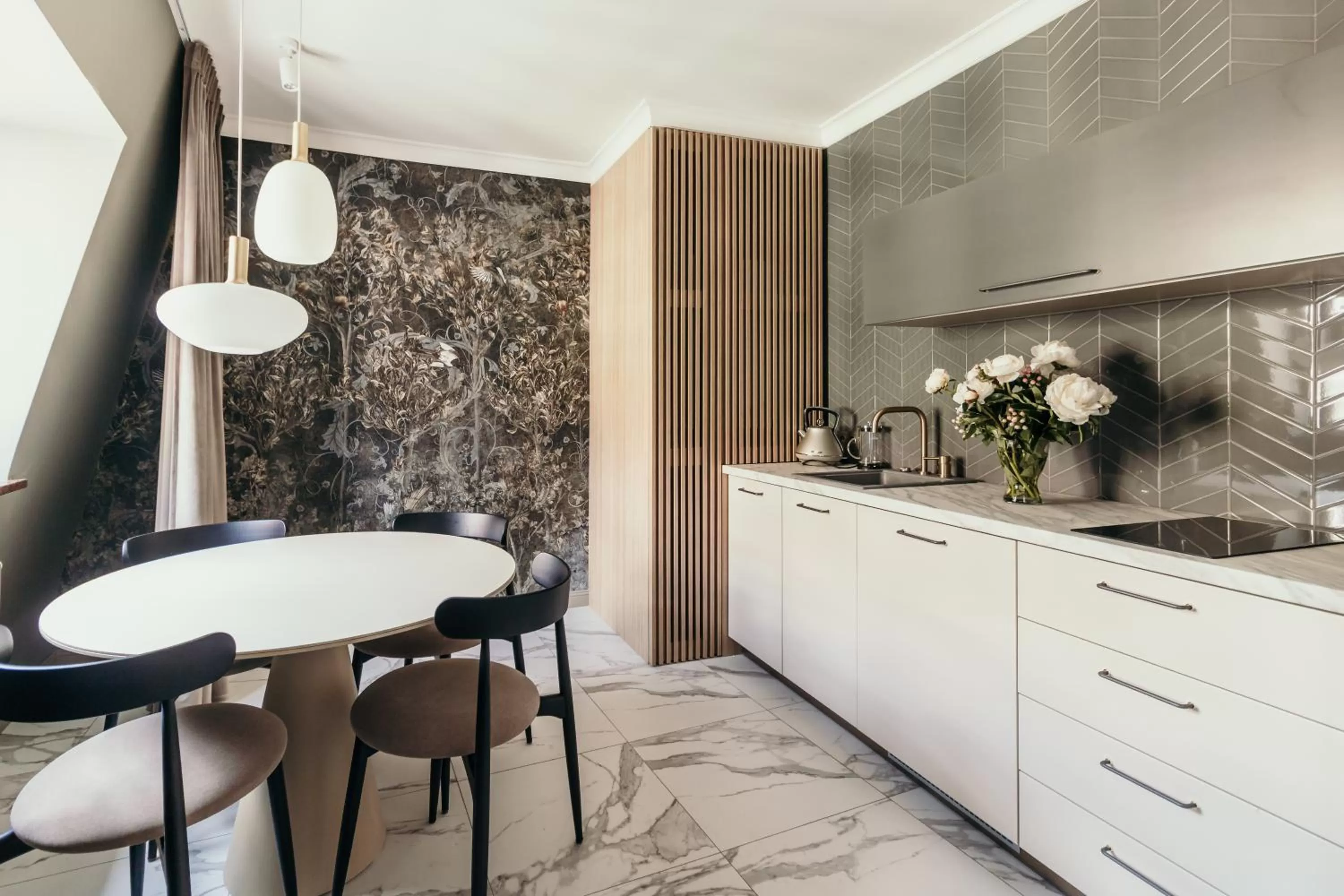 Kitchen or kitchenette, Kitchen/Kitchenette in Apartamenty Małe Garbary