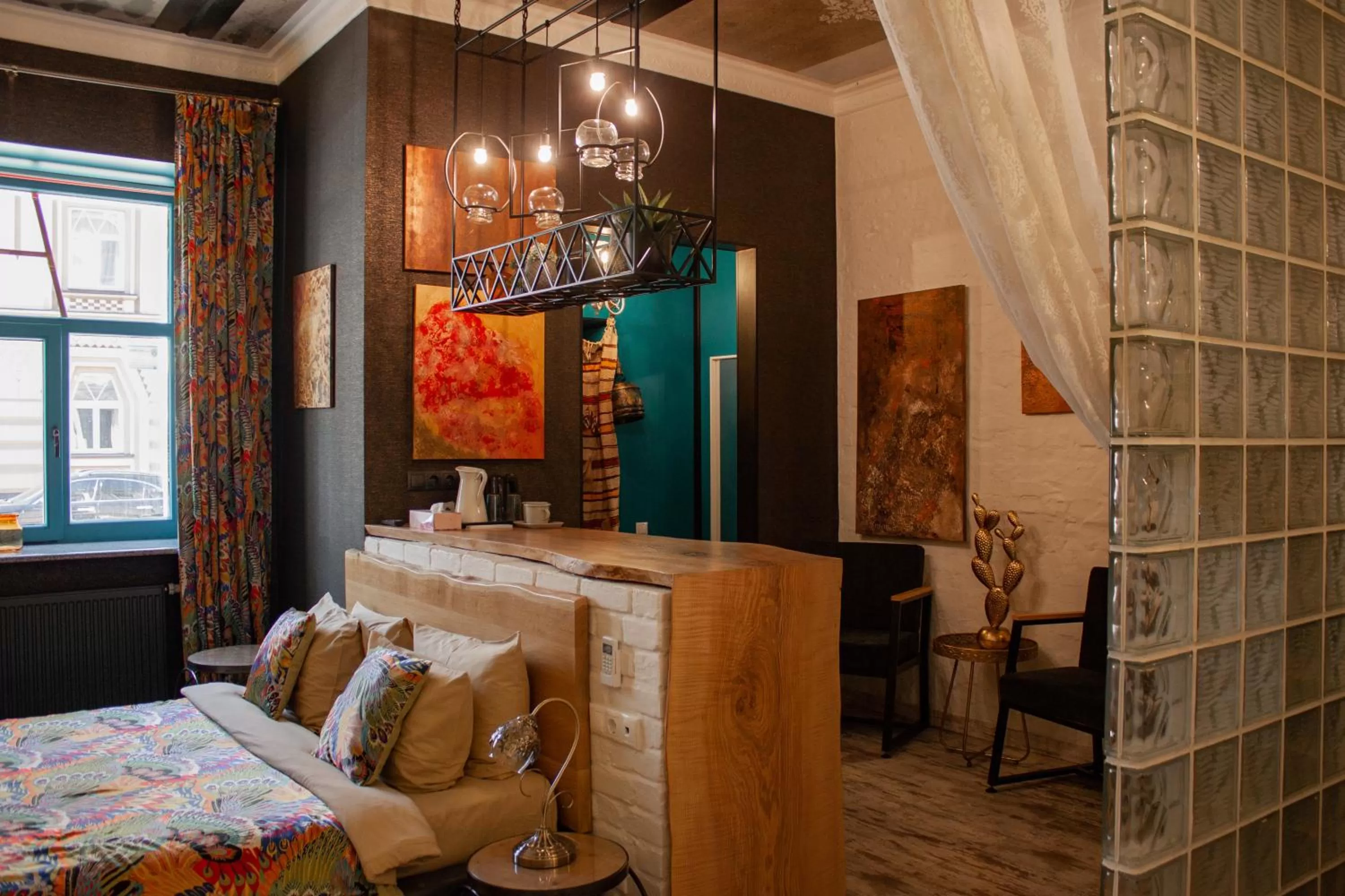 Decorative detail, Seating Area in MaNNa Boutique Hotel