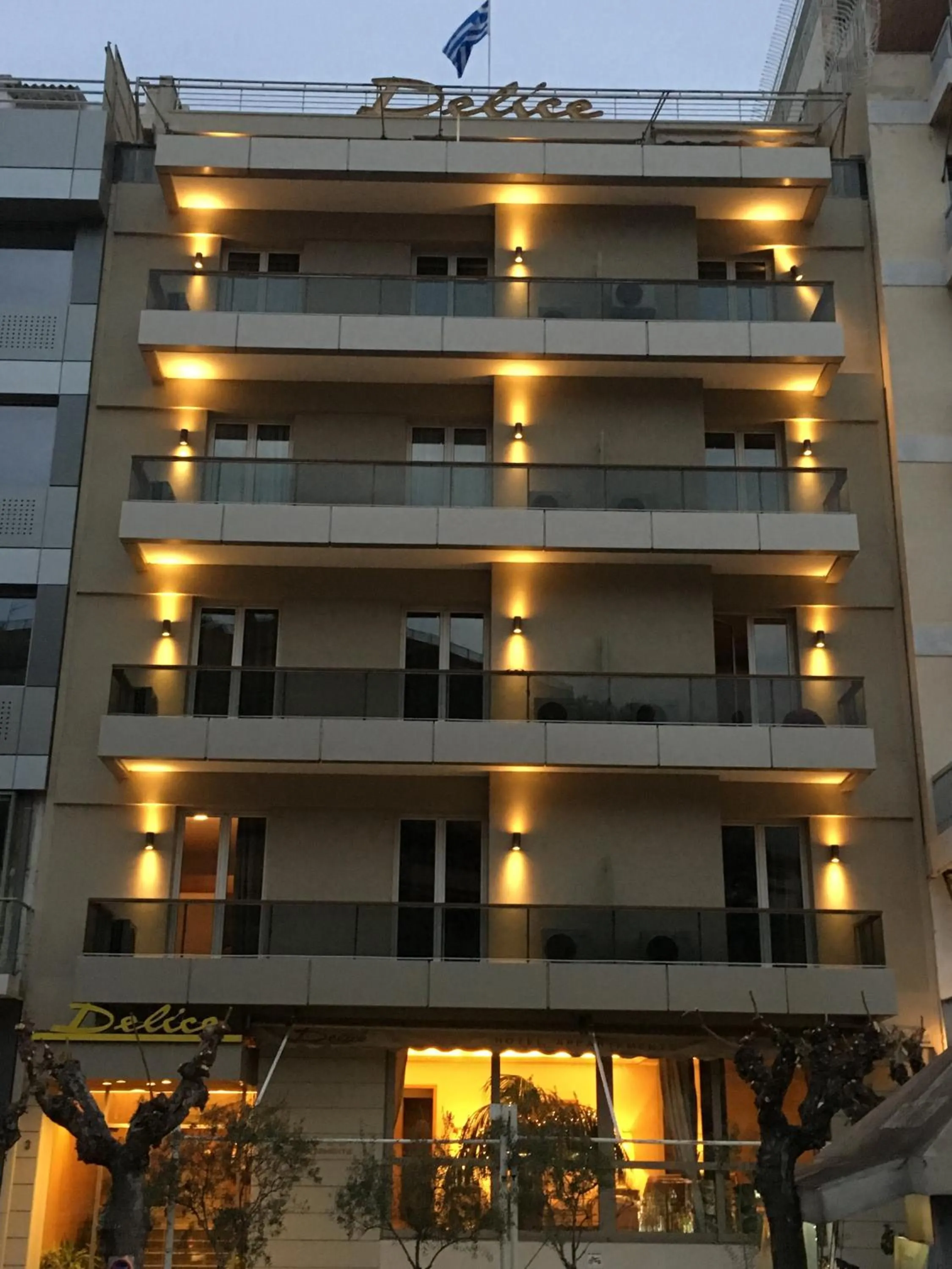 Property building in Delice Hotel - Family Apartments