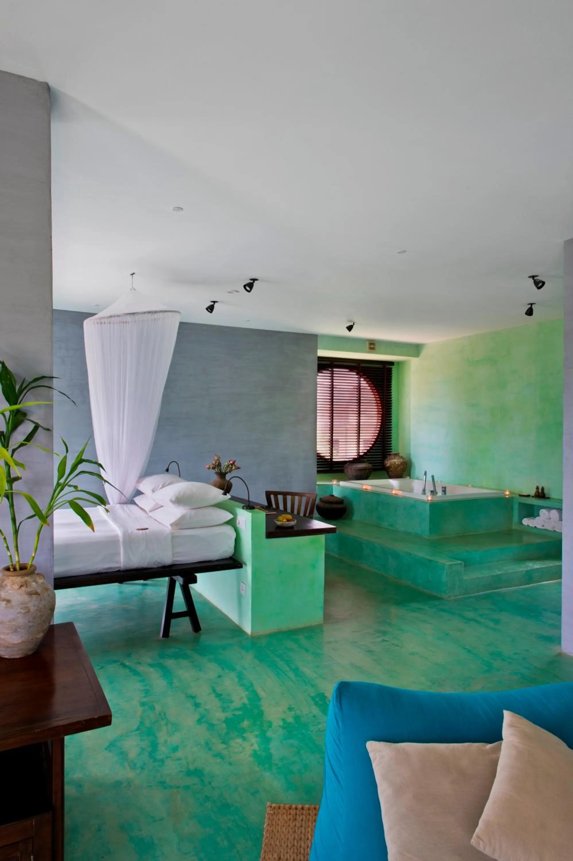 Bedroom in Knai Bang Chatt Resort