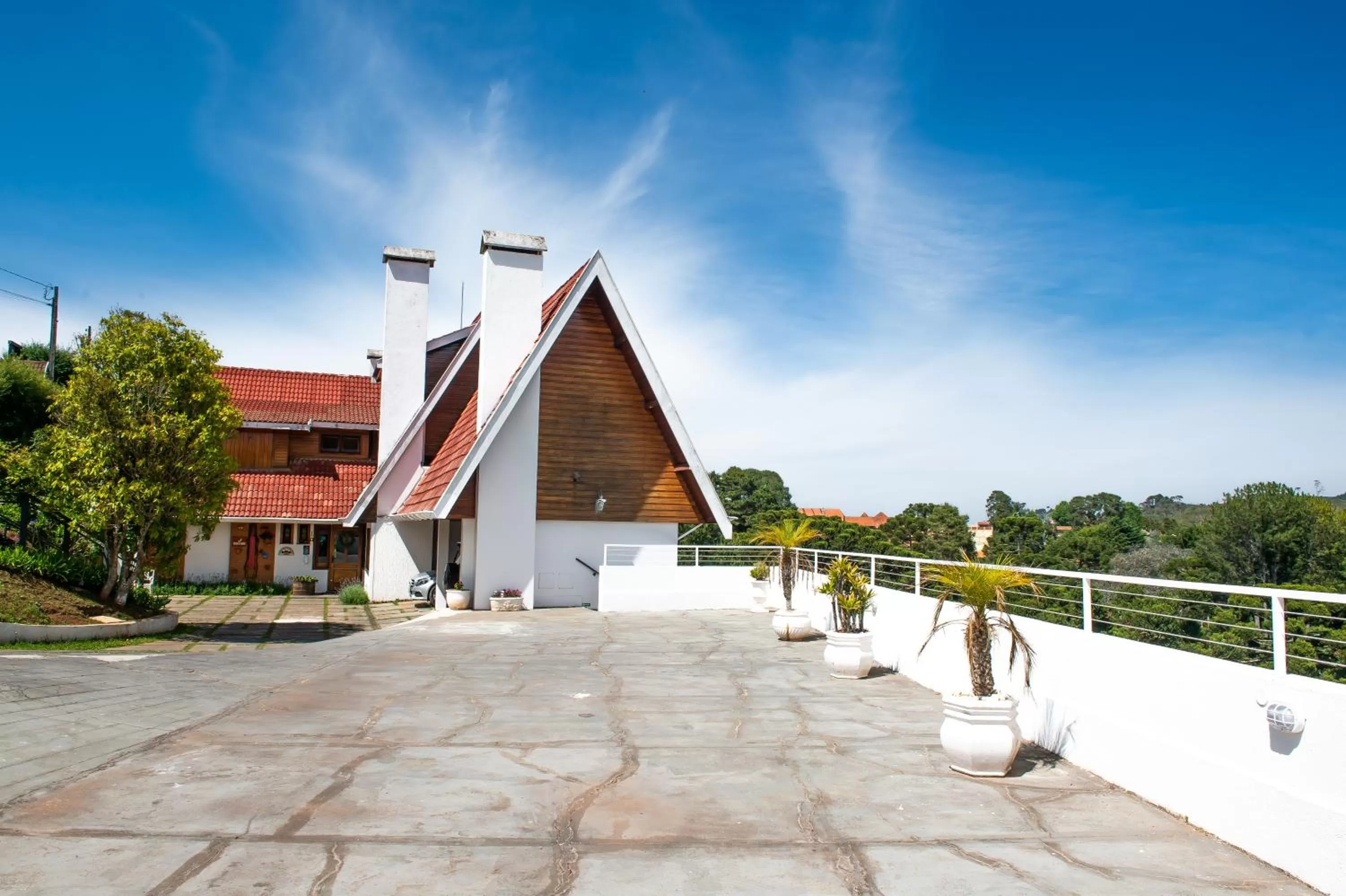 Facade/entrance in Pousada das Lavandas