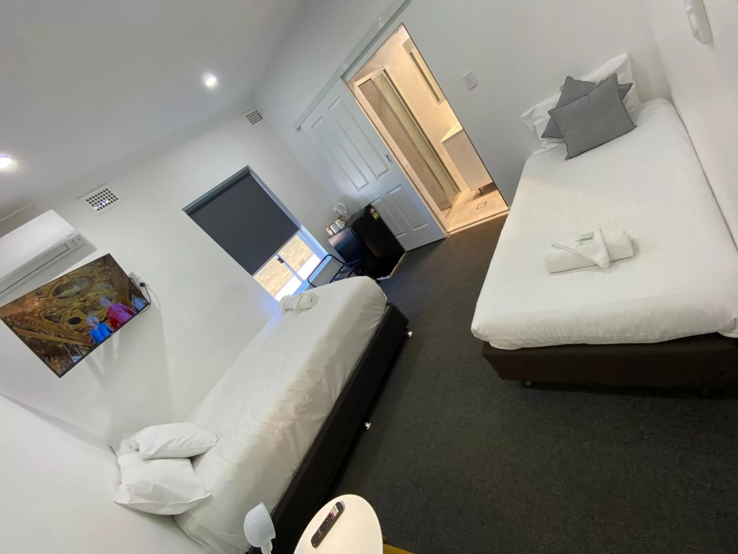 Bed in Central Motel Mudgee