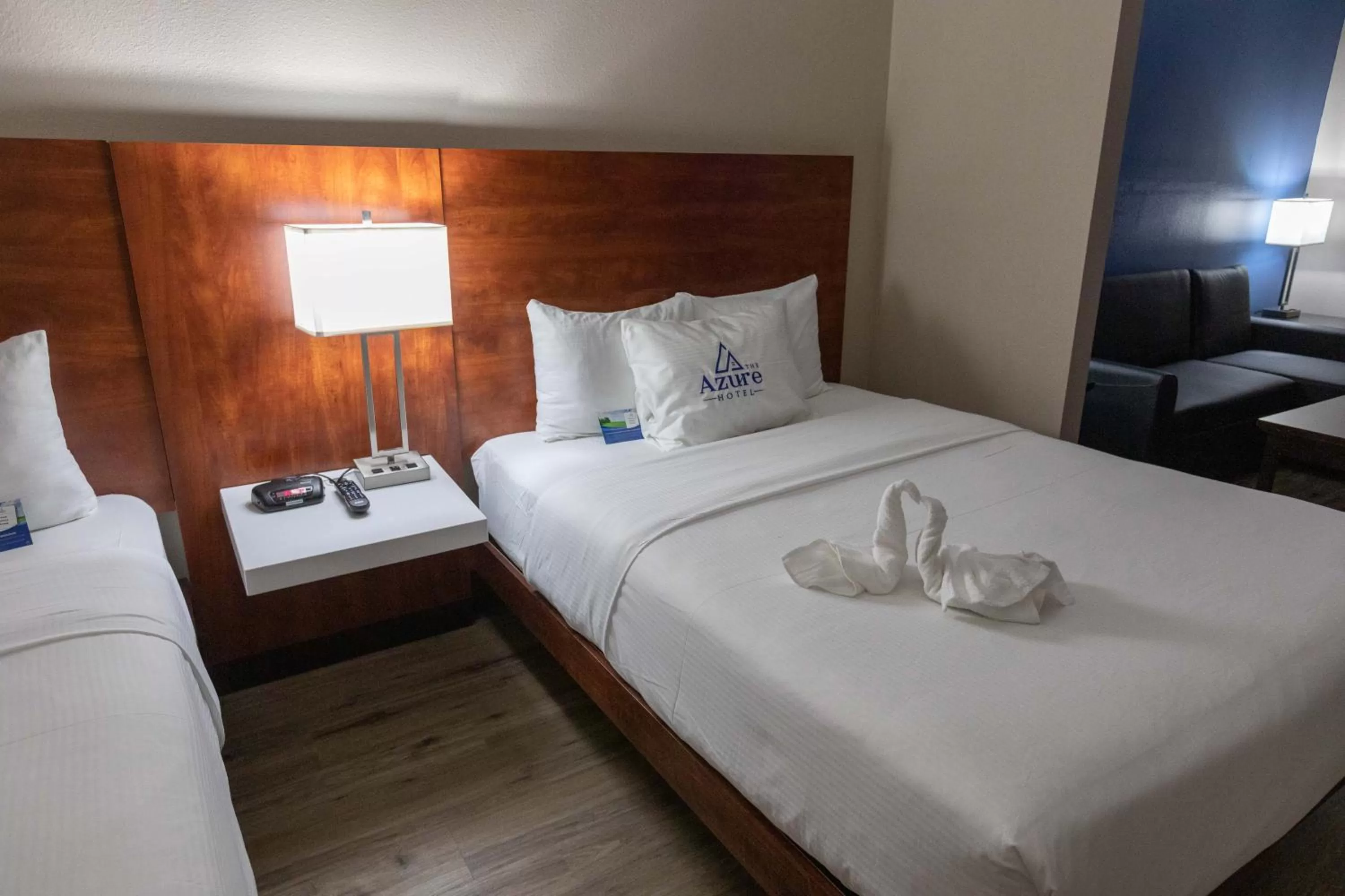 Bed in The Azure Hotel