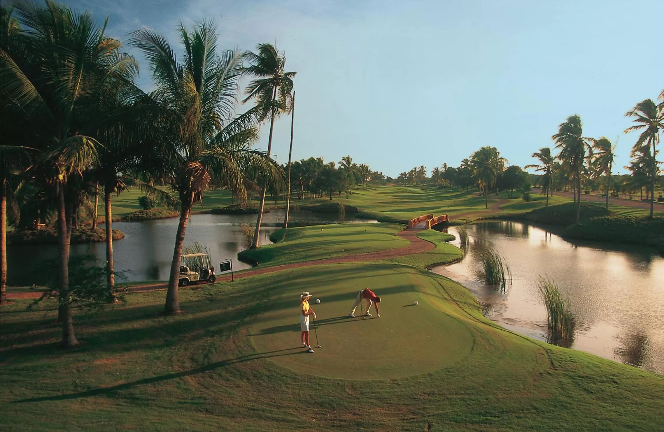 Golfcourse in Grand Isla Navidad Golf & Spa Resort with Marina