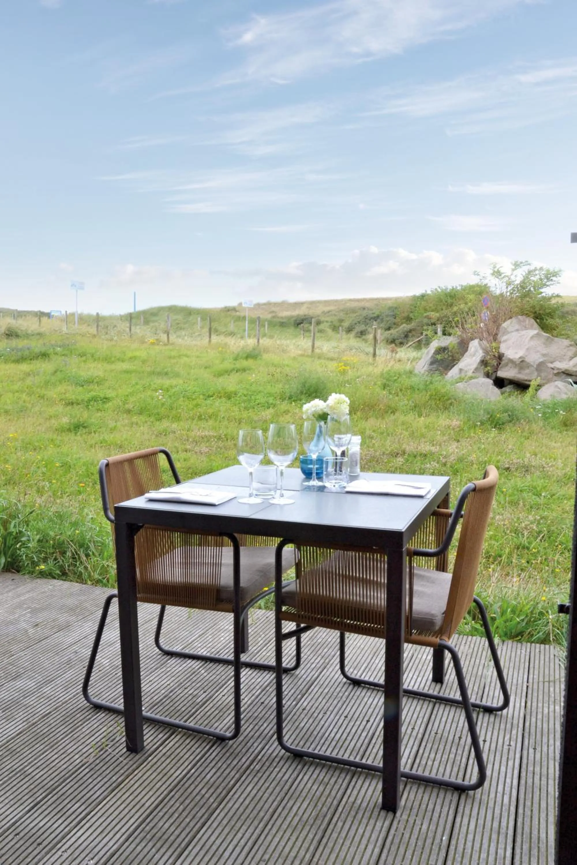 Garden in Fletcher Hotel - Restaurant Elzenduin