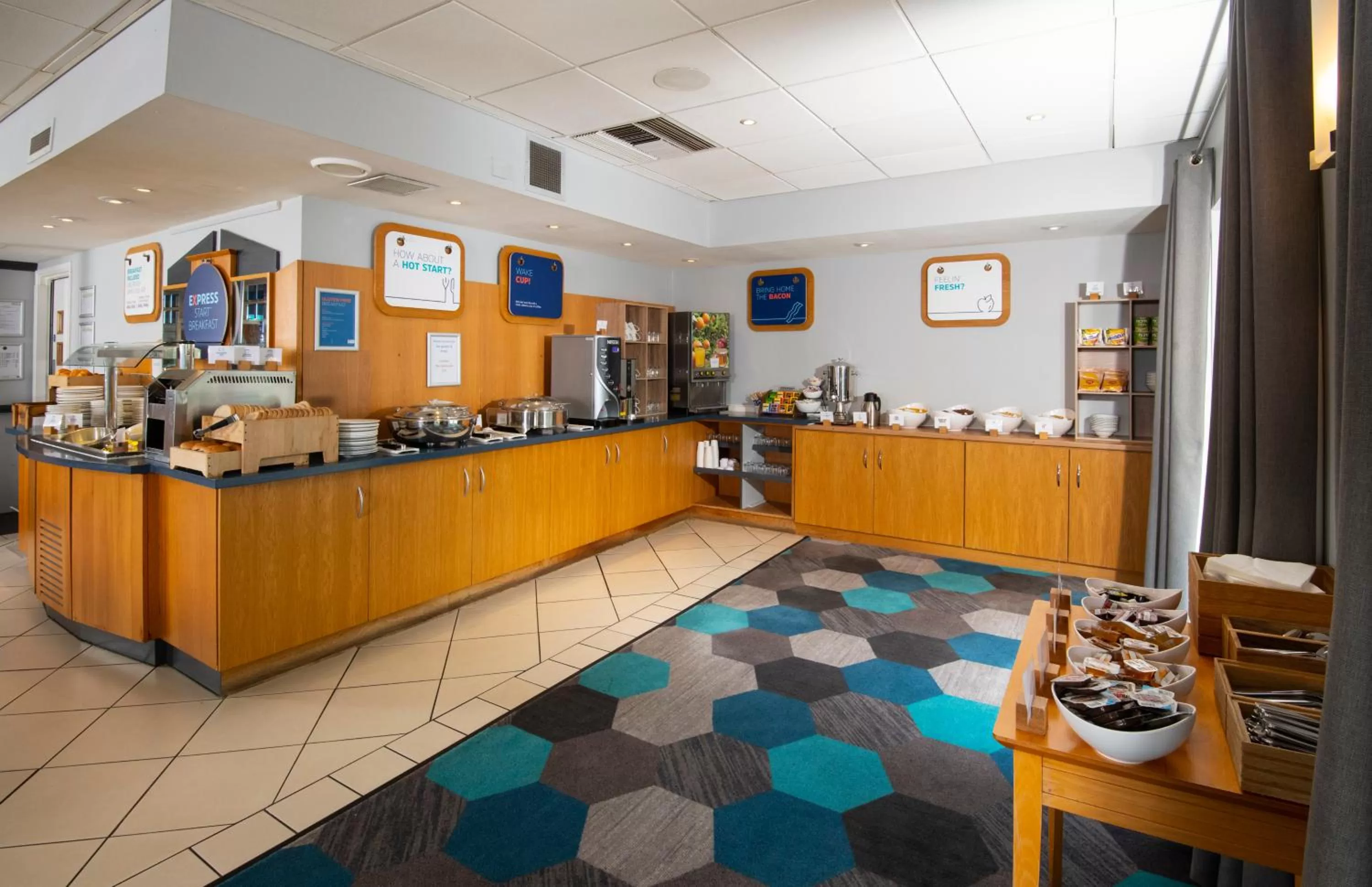 Buffet breakfast in Holiday Inn Express Peterborough by IHG