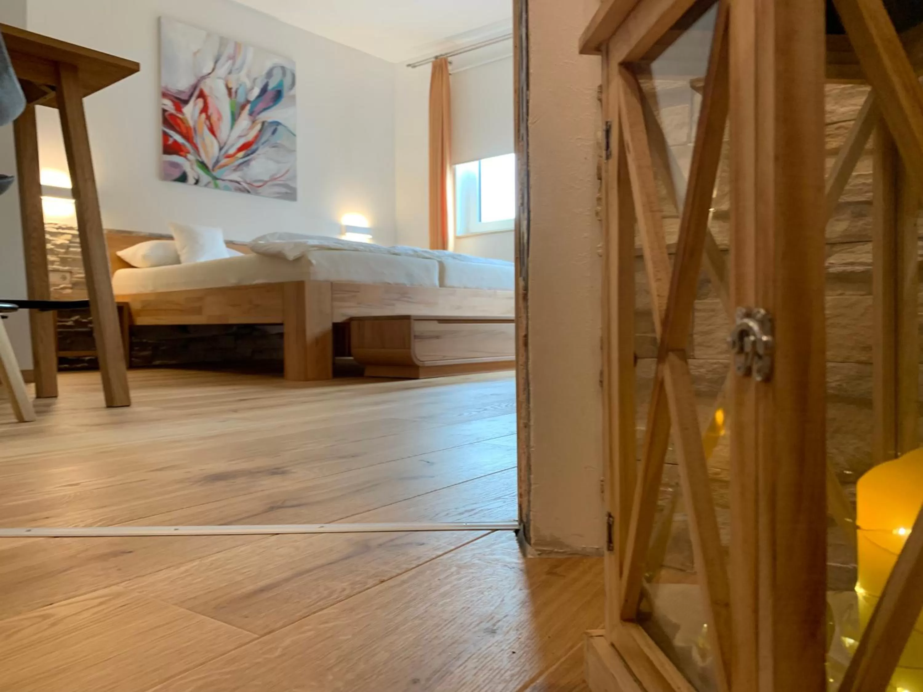 Bed in Landgasthof- Hotel Löwen